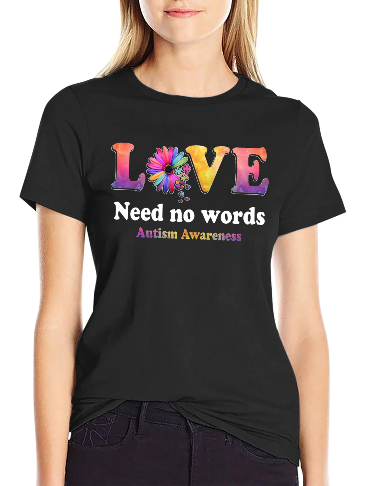Autism Awareness Love Graphic T-Shirt product image 2