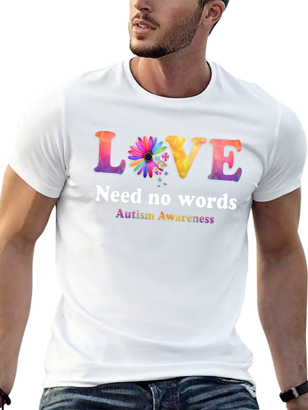 Autism Awareness Love Graphic T-Shirt product image 12