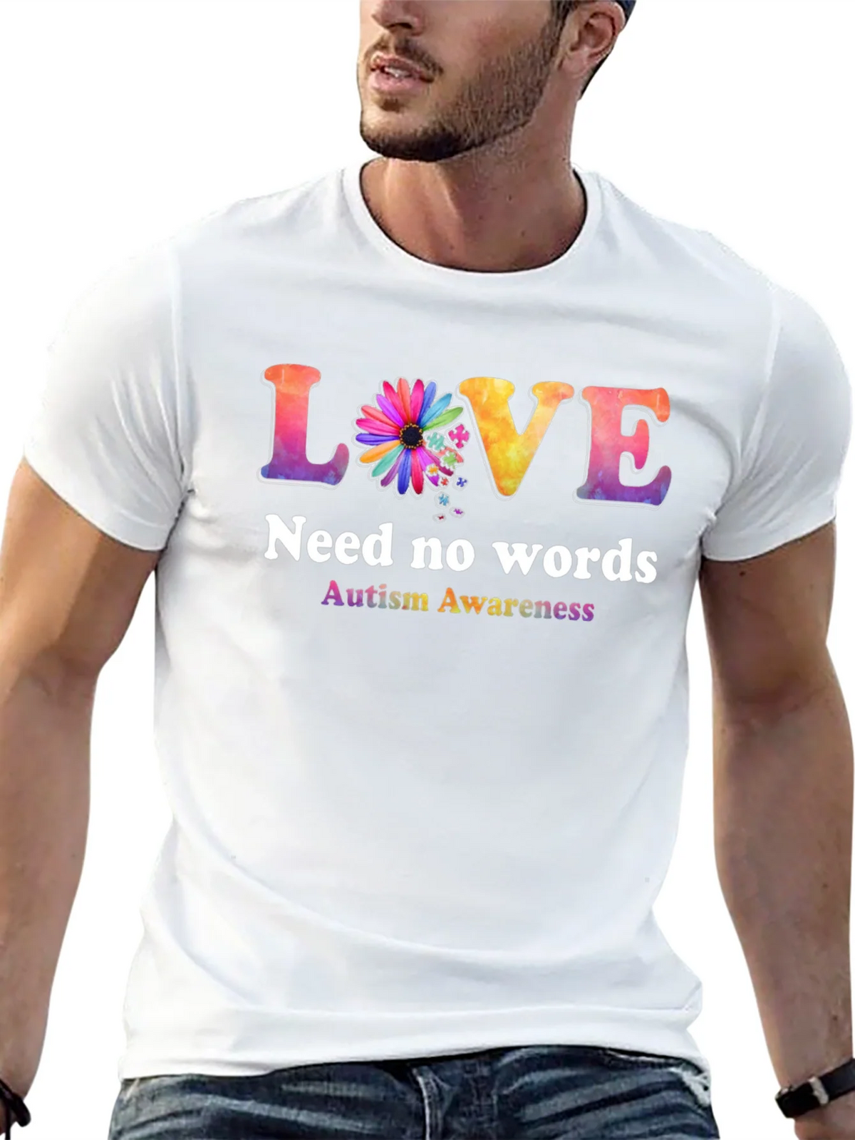 Autism Awareness Love Graphic T-Shirt product image 12