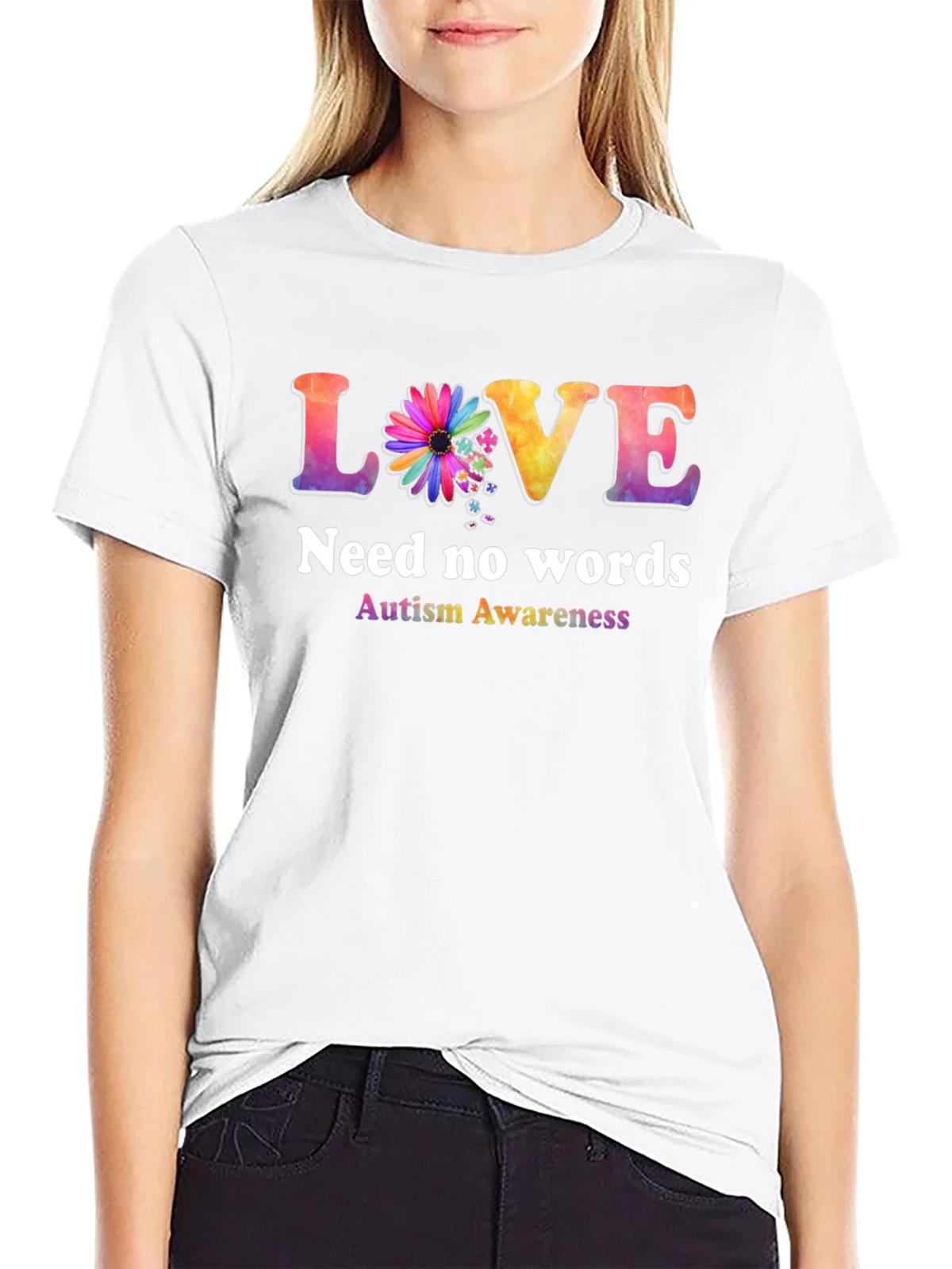 Autism Awareness Love Graphic T-Shirt product image 8