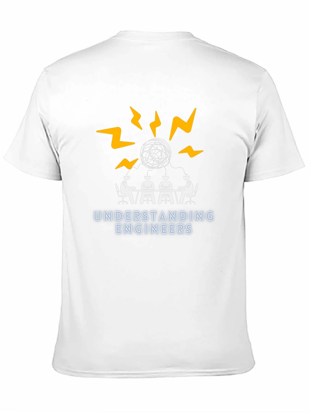 Understanding Engineers Graphic T-Shirt - Black Cotton Tee product image 10