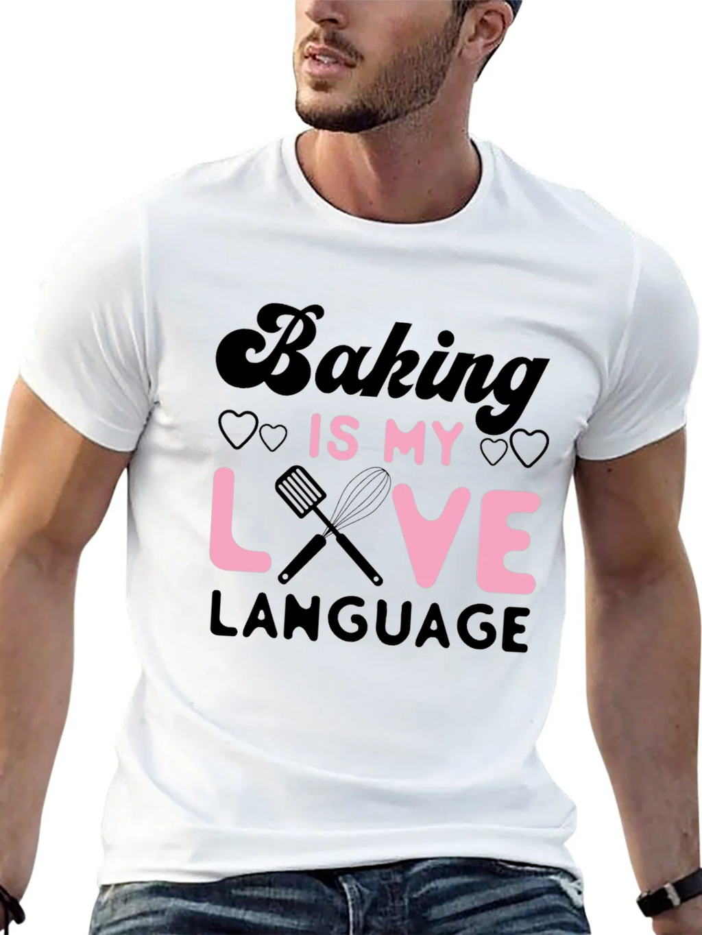 Baking Is My Love Language Graphic Tee product image 12