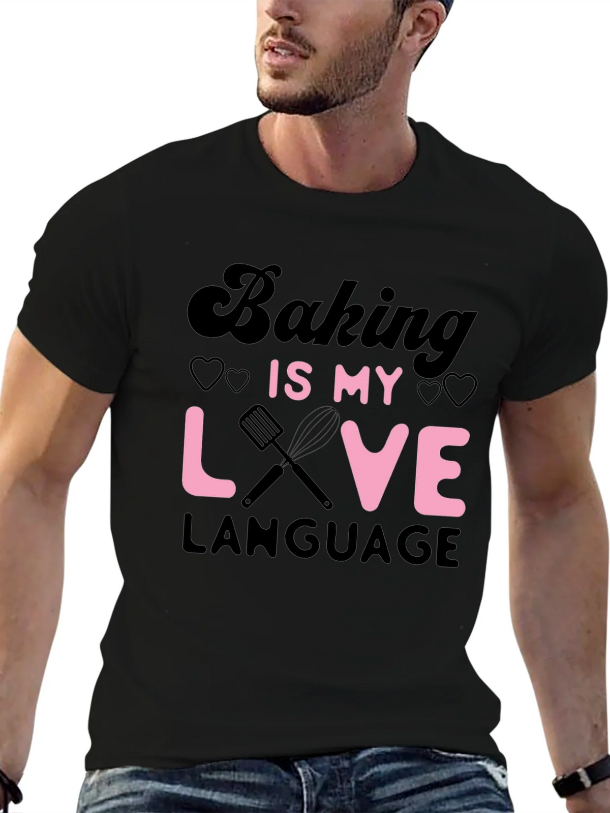 Baking Is My Love Language Graphic Tee product image 6