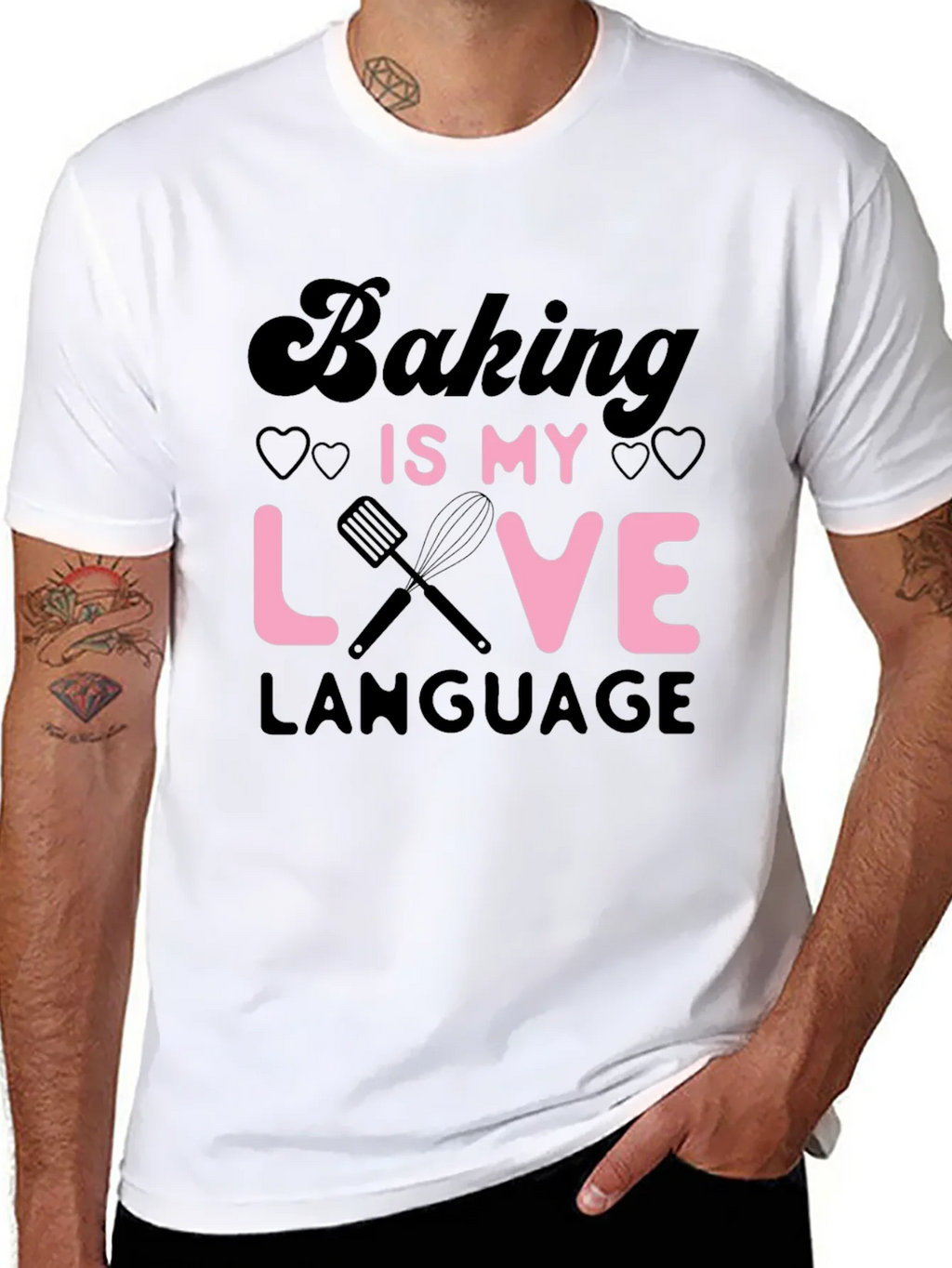 Baking Is My Love Language Graphic Tee product image 7