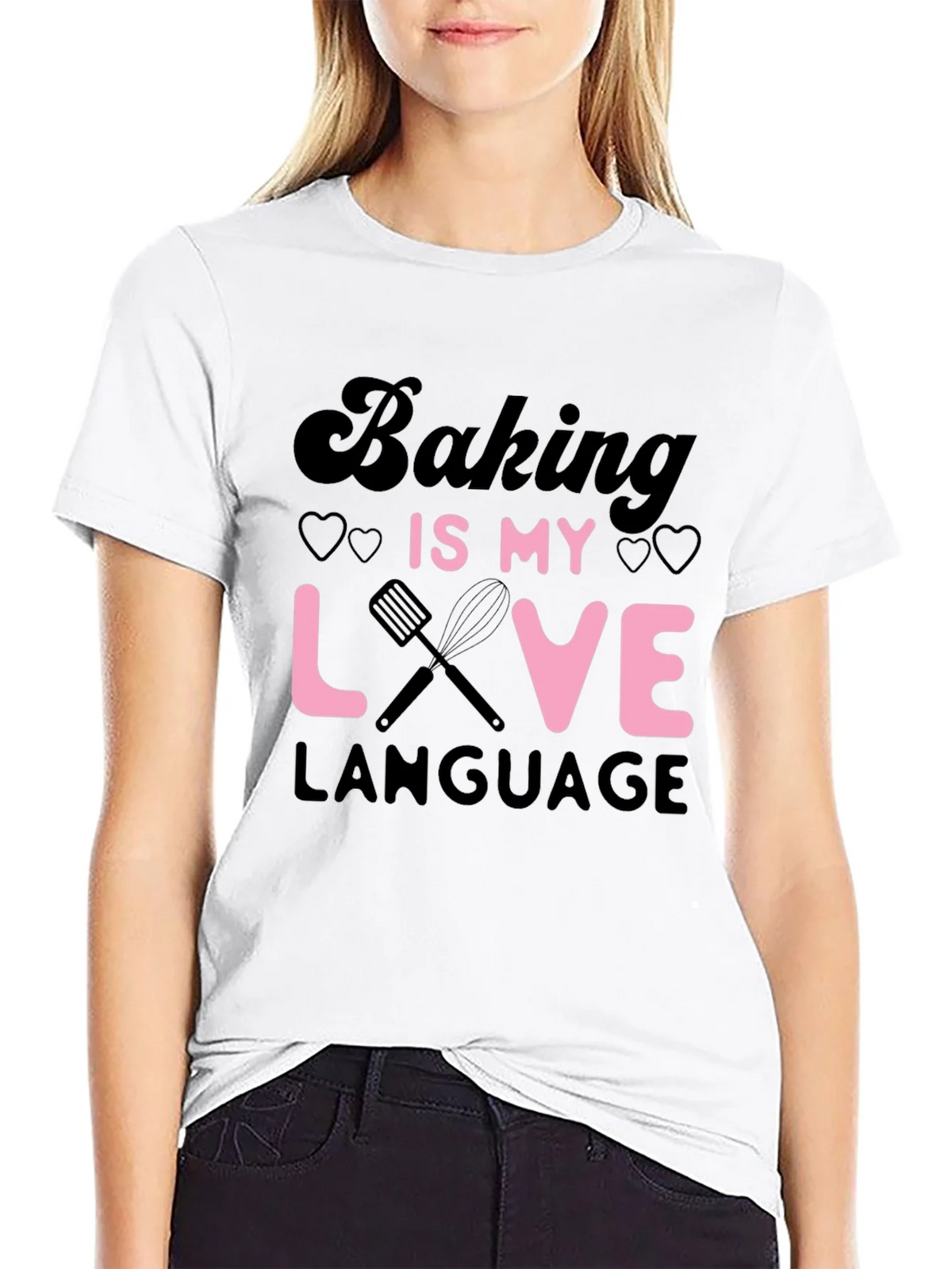 Baking Is My Love Language Graphic Tee product image 8