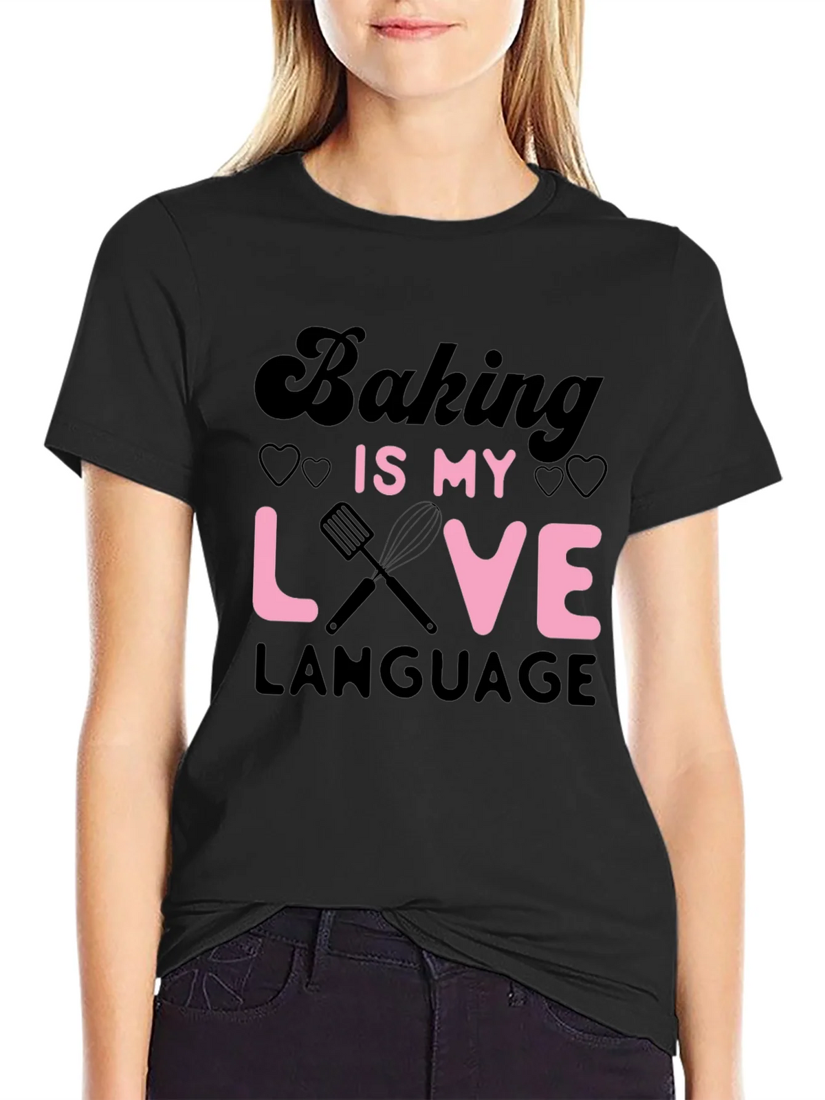 Baking Is My Love Language Graphic Tee product image 2