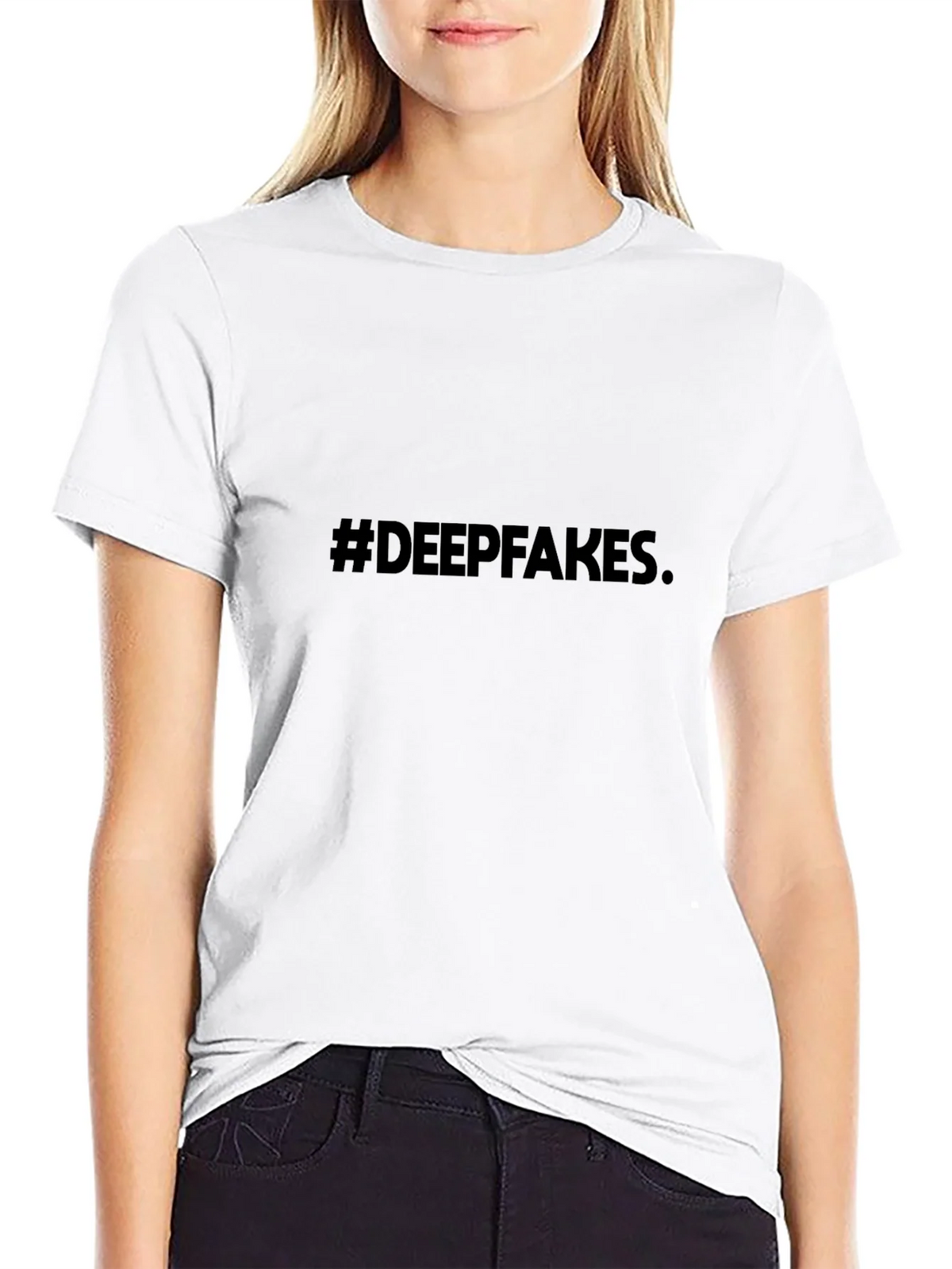 Deepfakes Graphic Tee - Mens Black T-Shirt product image 8