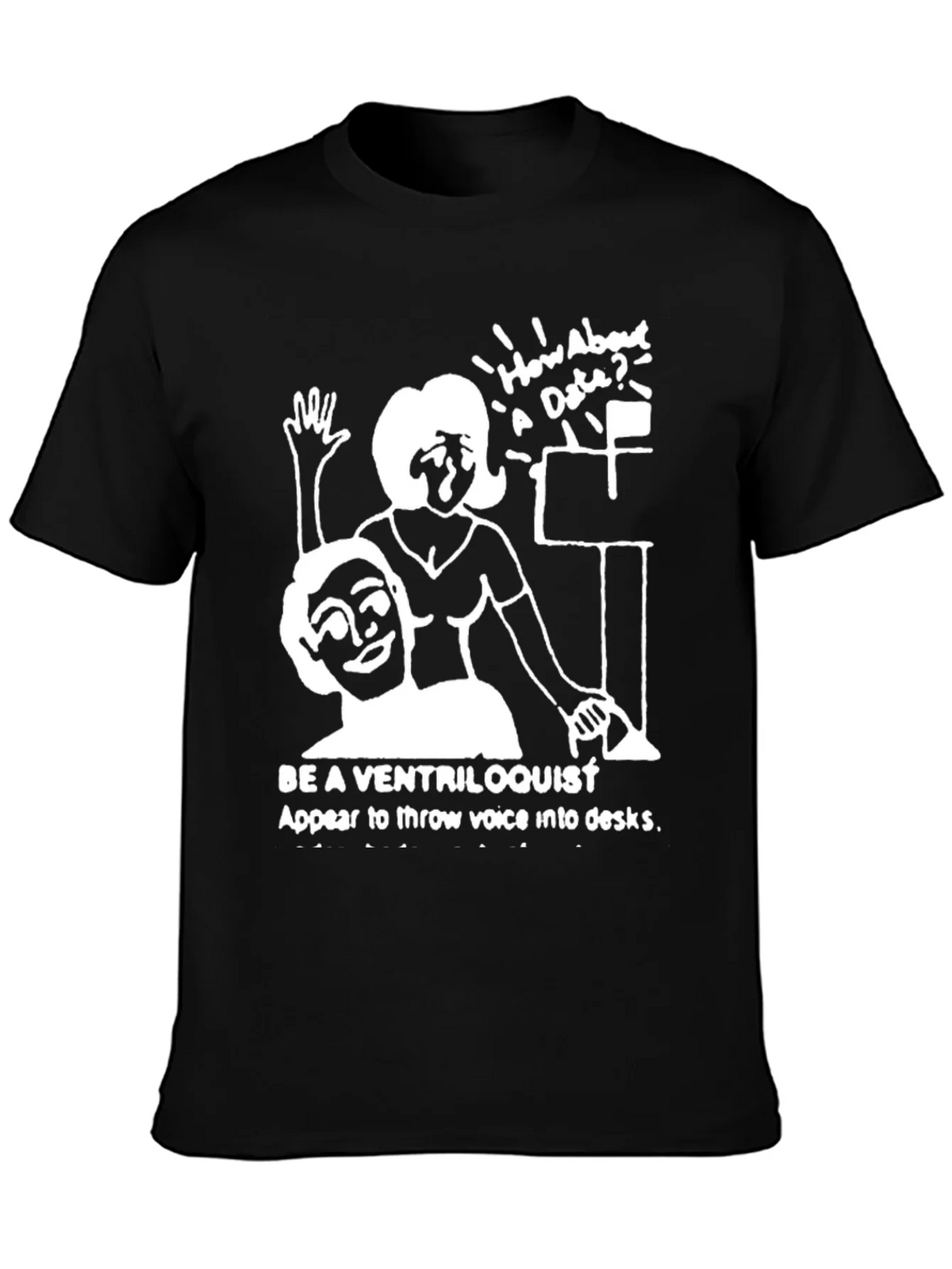 Ventriloquist Humor Graphic T-Shirt product image 3