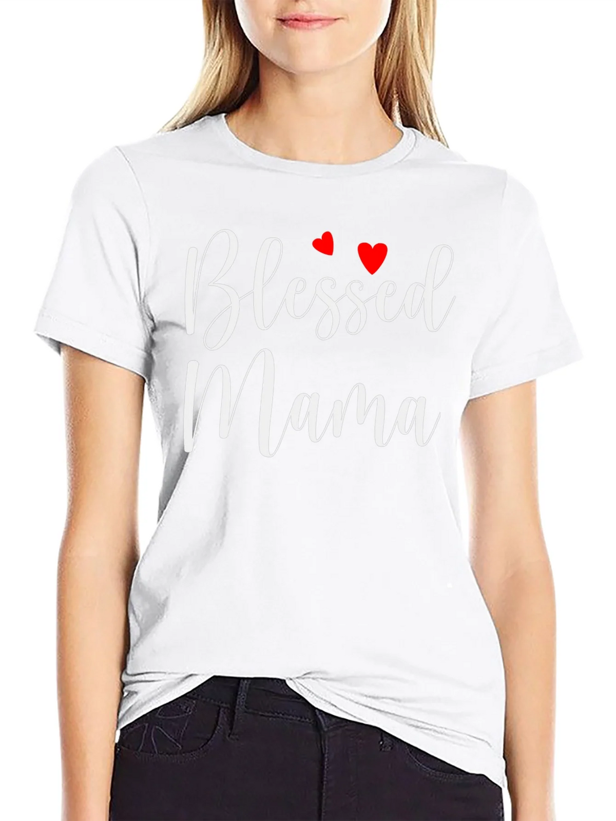 Blessed Mama Graphic Tee - Mothers Day Gift product image 8