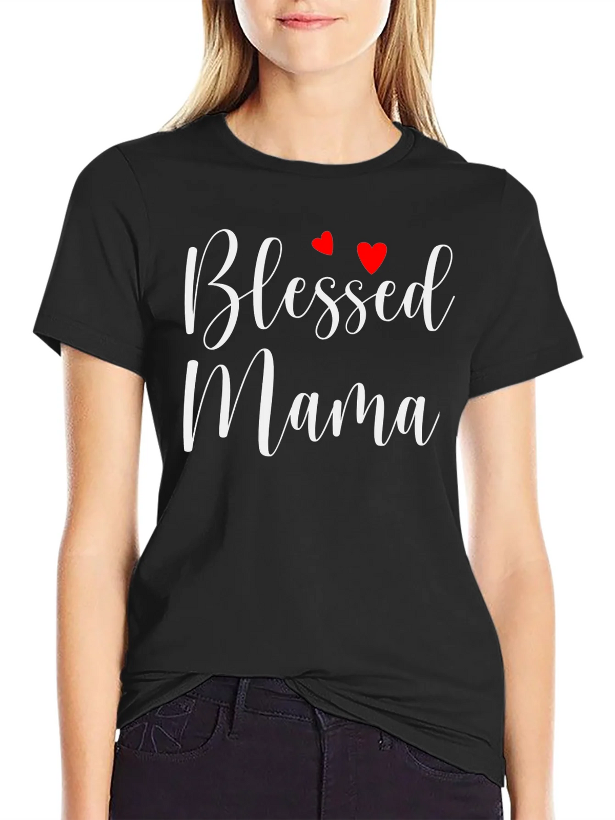 Blessed Mama Graphic Tee - Mothers Day Gift product image 2