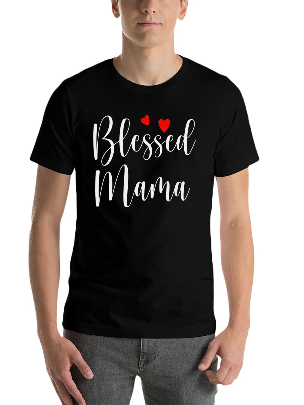 Blessed Mama Graphic Tee - Mothers Day Gift product image 4