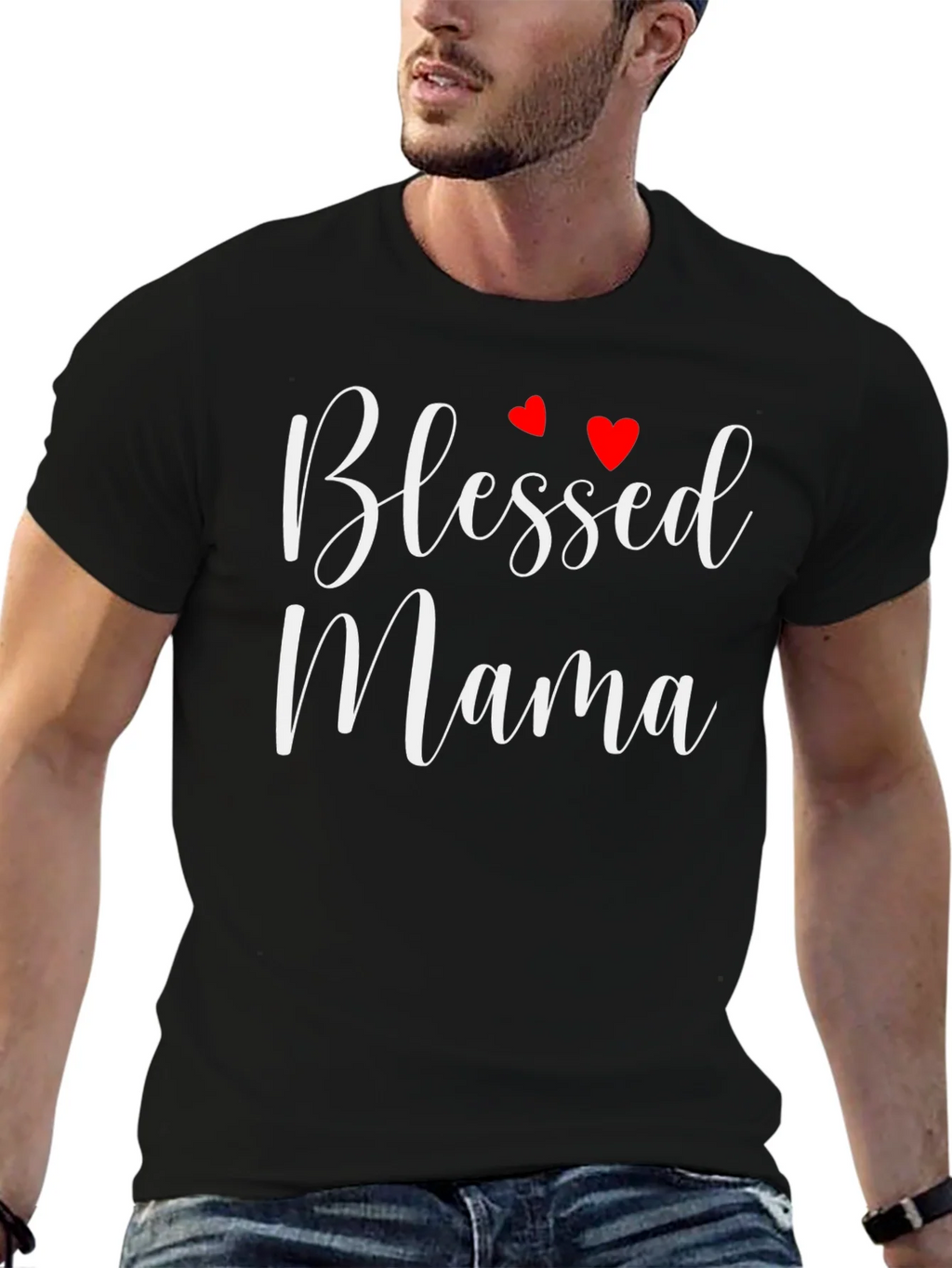 Blessed Mama Graphic Tee - Mothers Day Gift product image 6