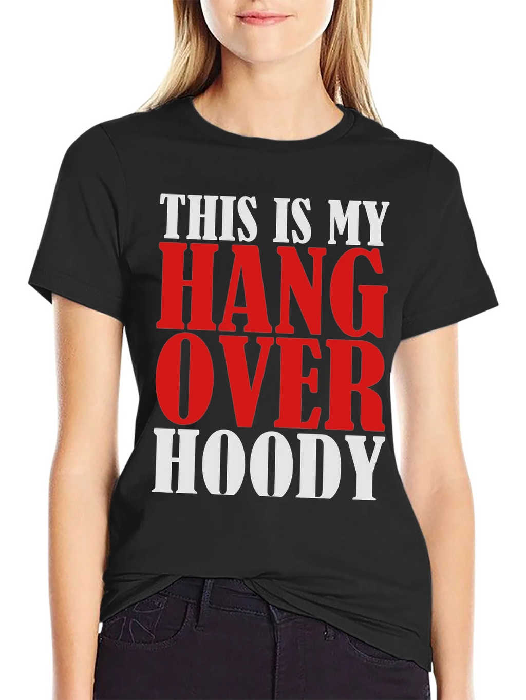 Hangover Hoody Graphic Tee - Funny Mens T-Shirt product image 2