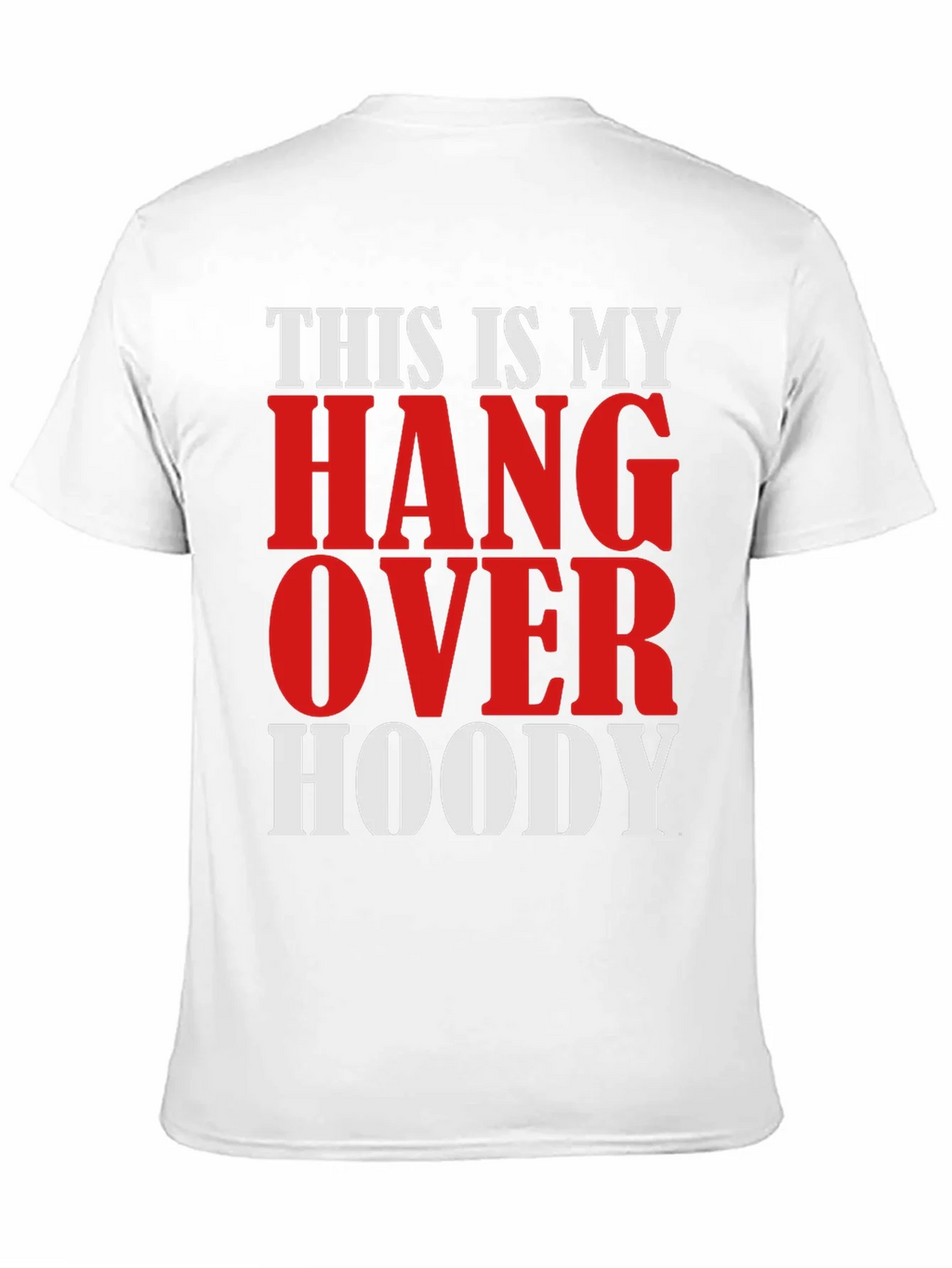Hangover Hoody Graphic Tee - Funny Mens T-Shirt product image 10