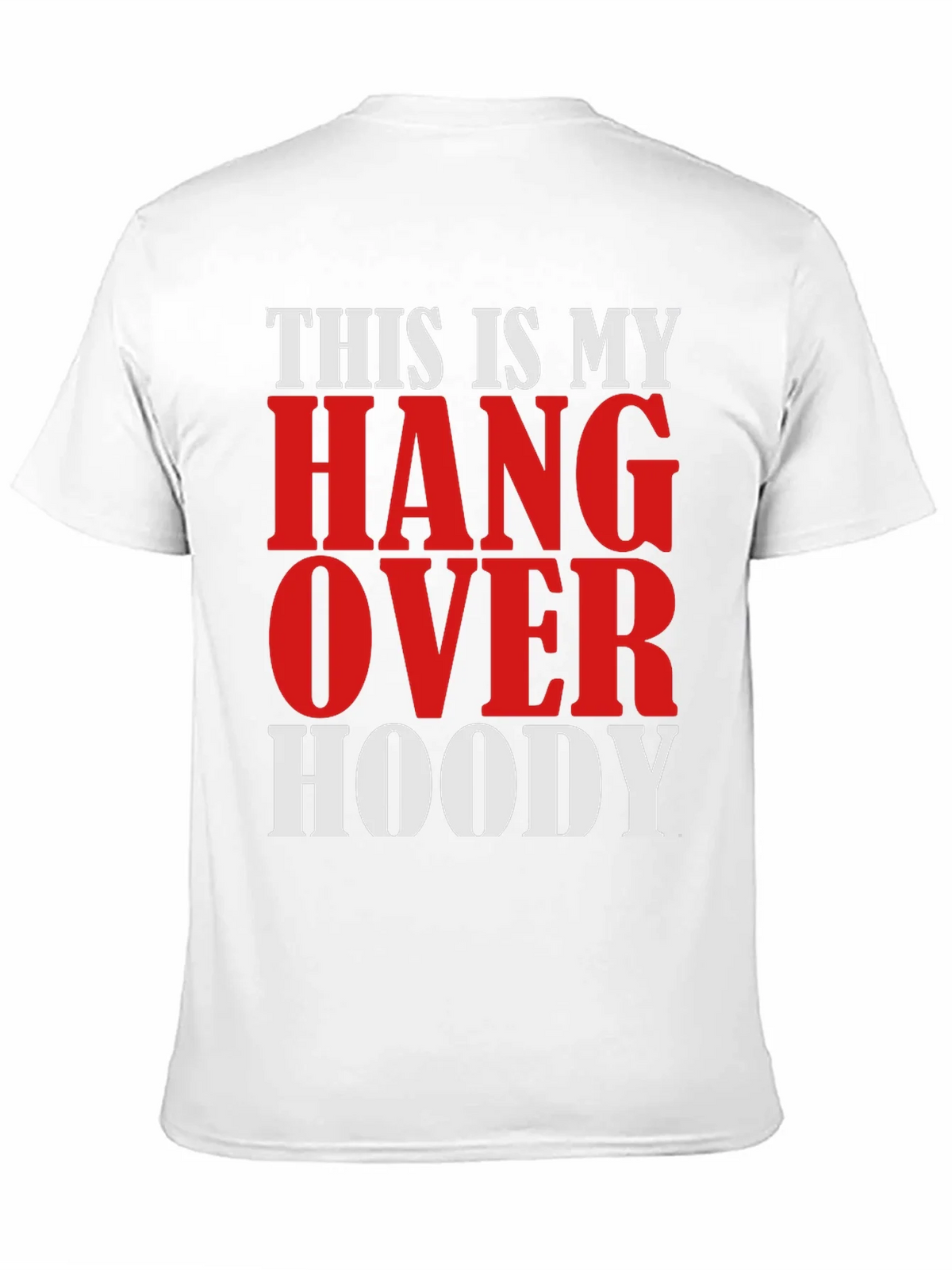 Hangover Hoody Graphic Tee - Funny Mens T-Shirt product image 10