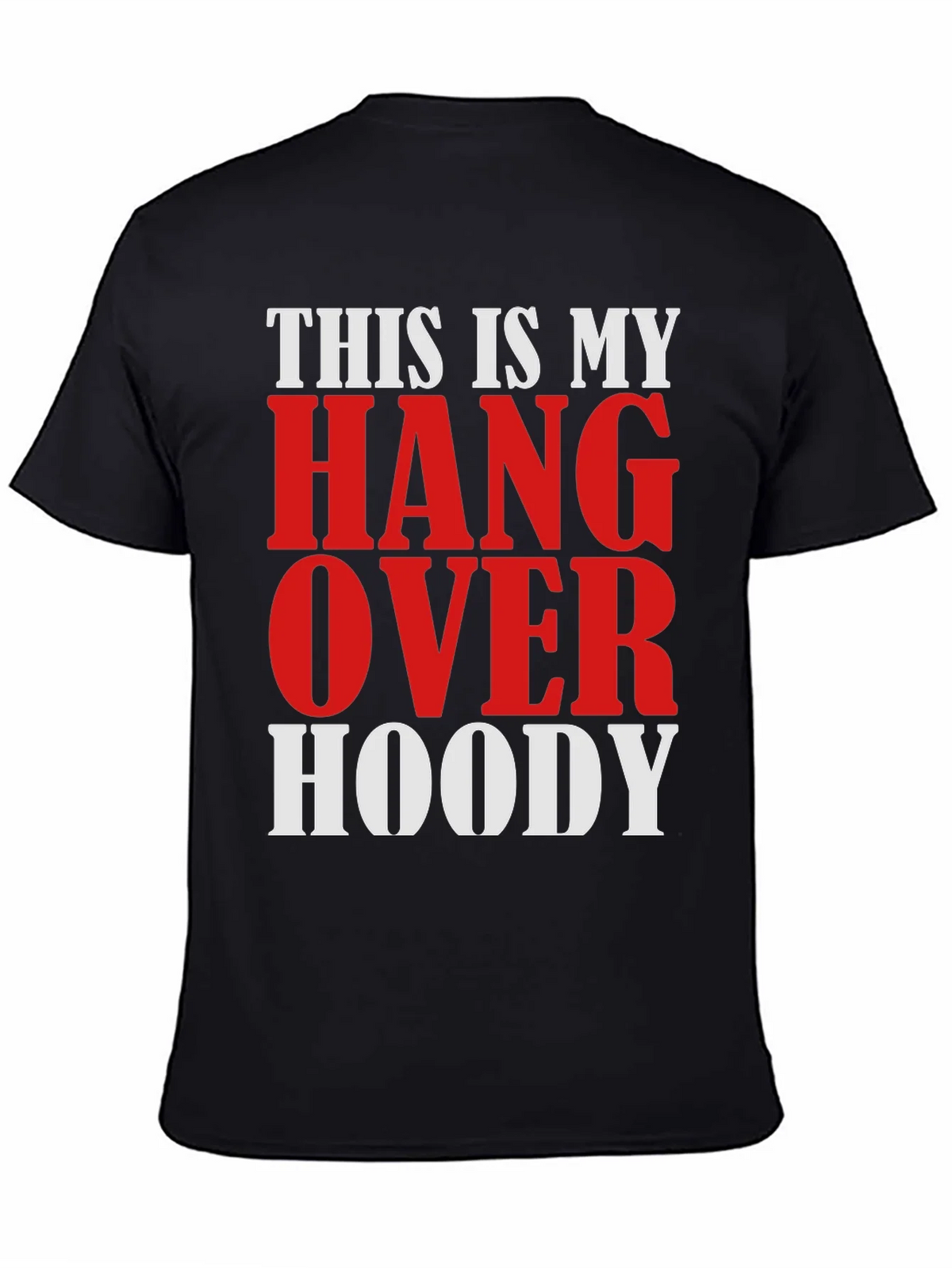 Hangover Hoody Graphic Tee - Funny Mens T-Shirt product image 4