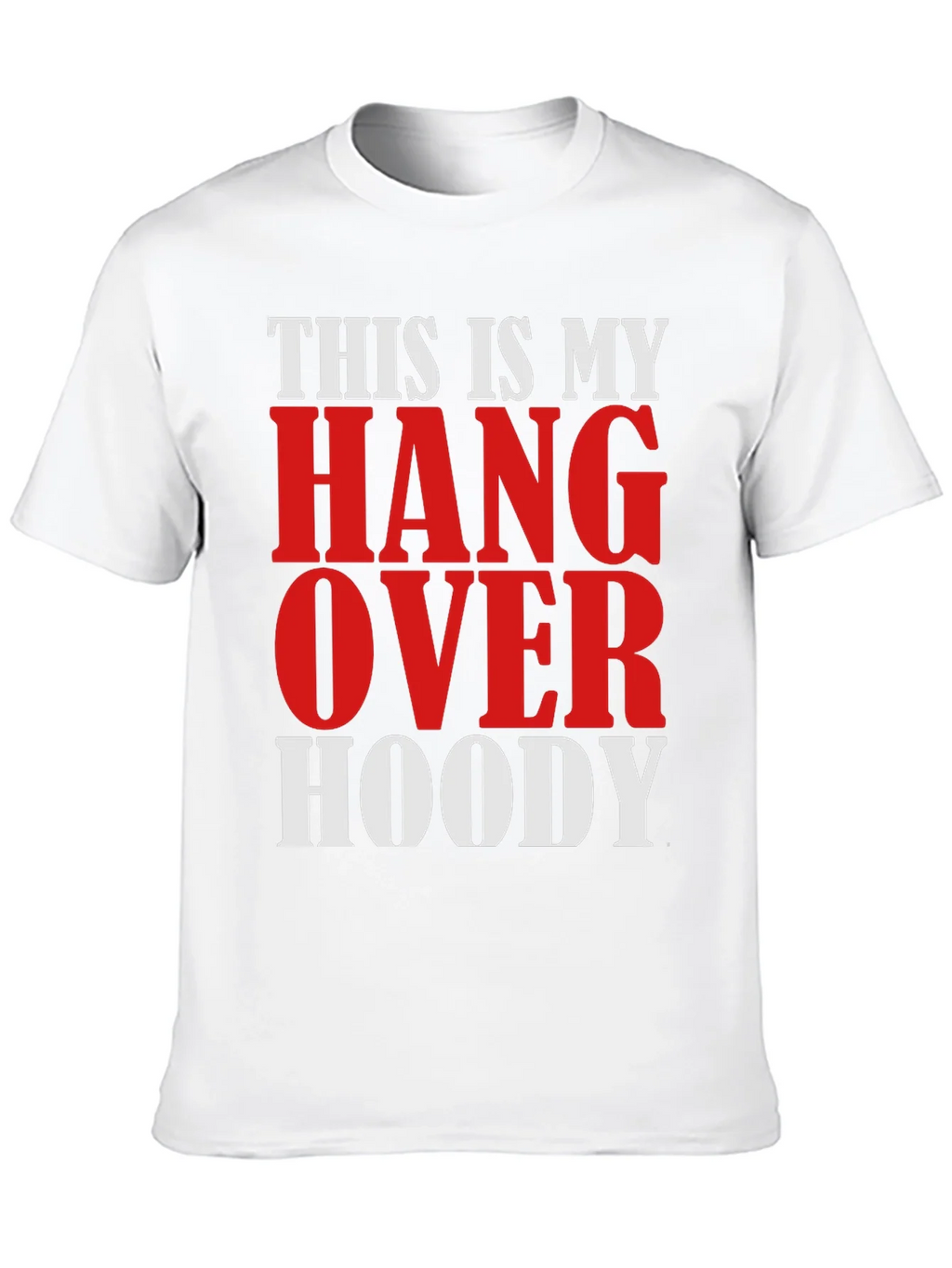 Hangover Hoody Graphic Tee - Funny Mens T-Shirt product image 9