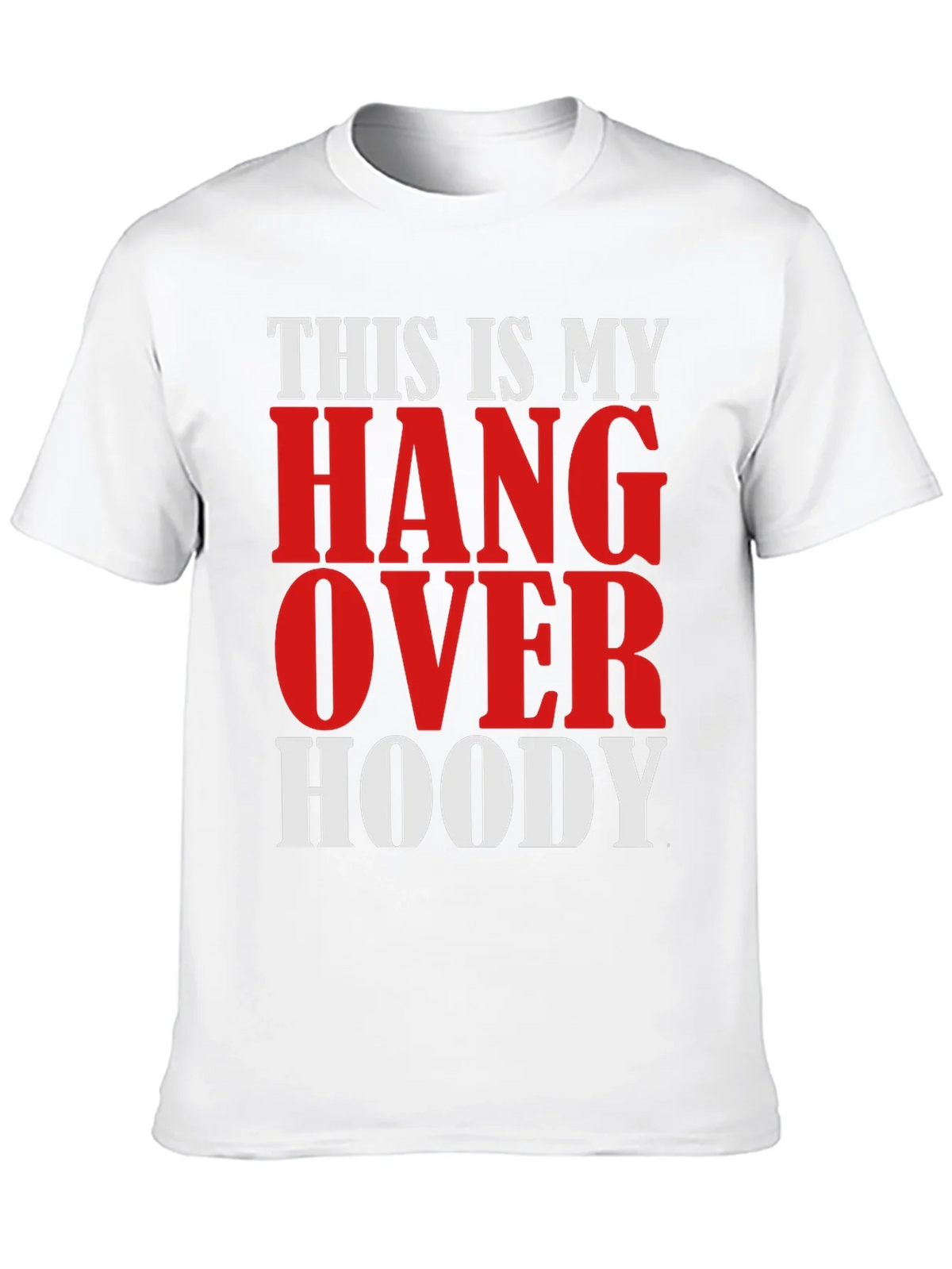 Hangover Hoody Graphic Tee - Funny Mens T-Shirt product image 9