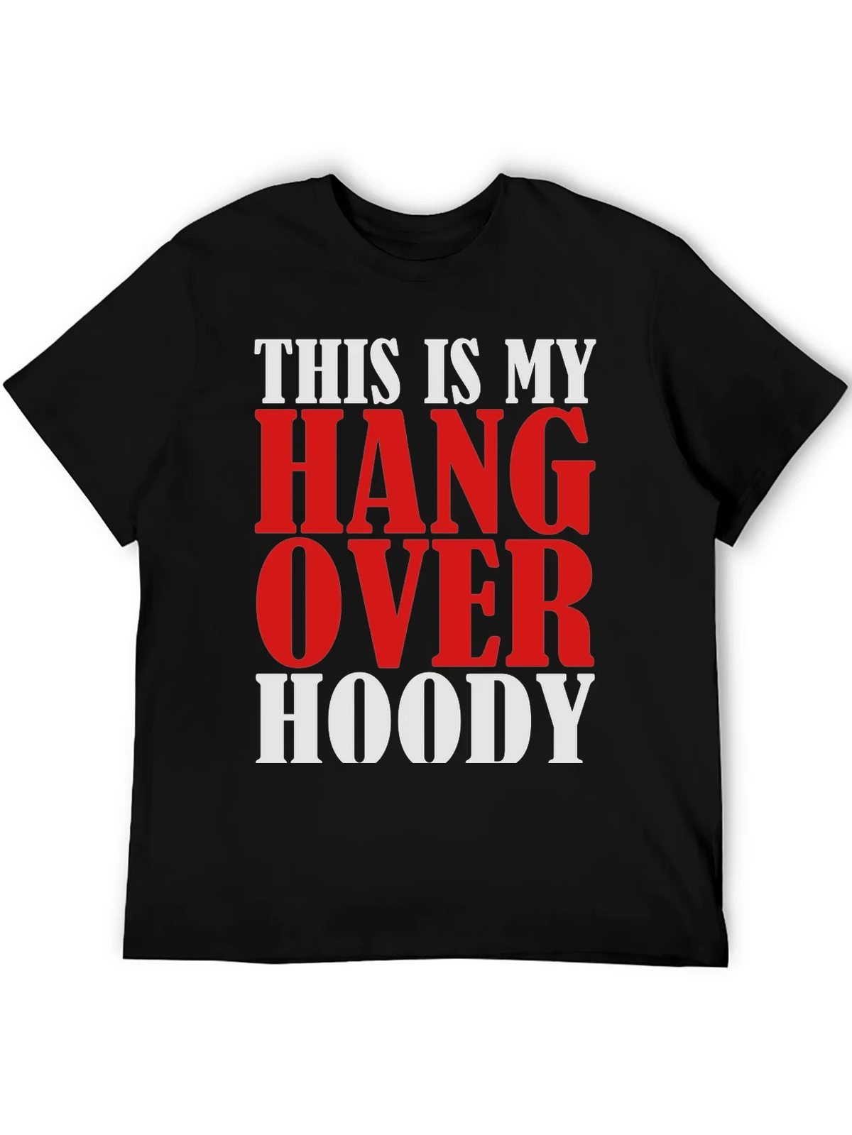 Hangover Hoody Graphic Tee - Funny Mens T-Shirt product image 5