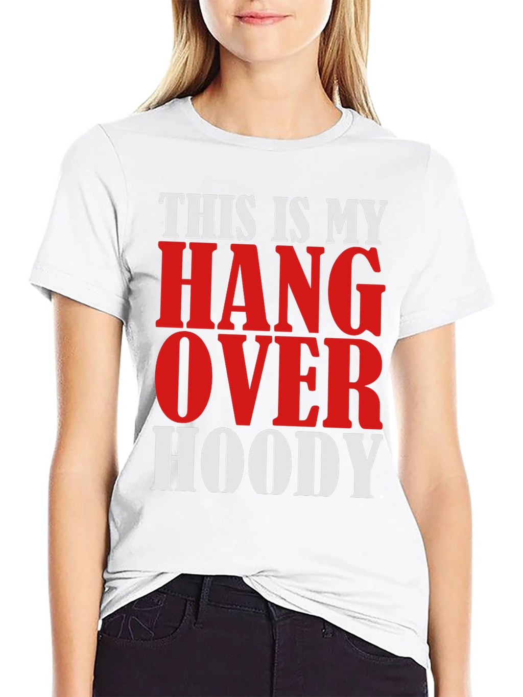 Hangover Hoody Graphic Tee - Funny Mens T-Shirt product image 8