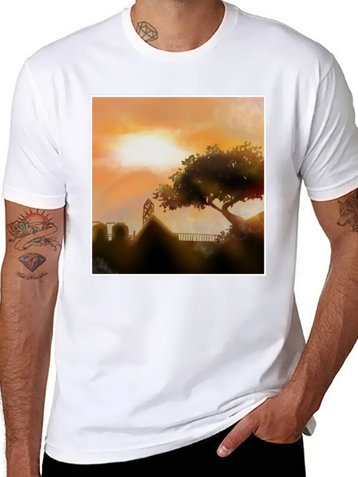 Sunset Vista Graphic Tee product image 7