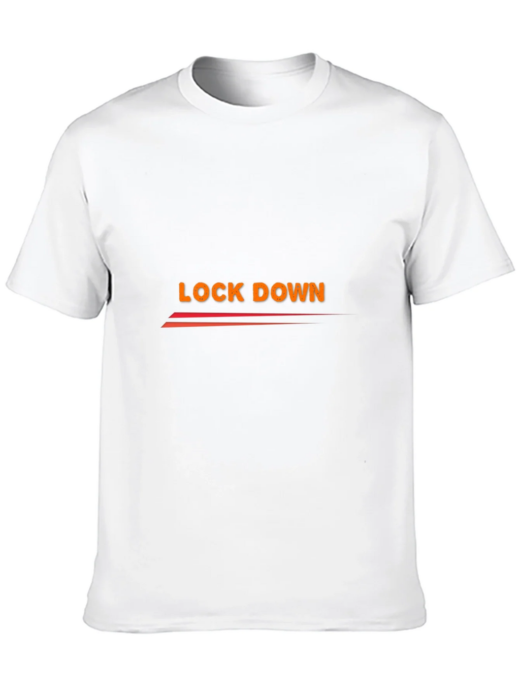 Lock Down Graphic Tee - Black Cotton Blend product image 9