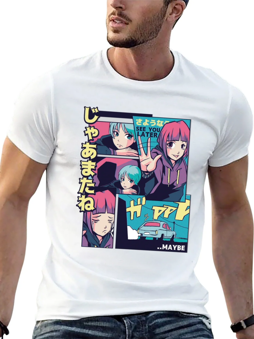 Anime Manga Style Graphic Tee product image 12