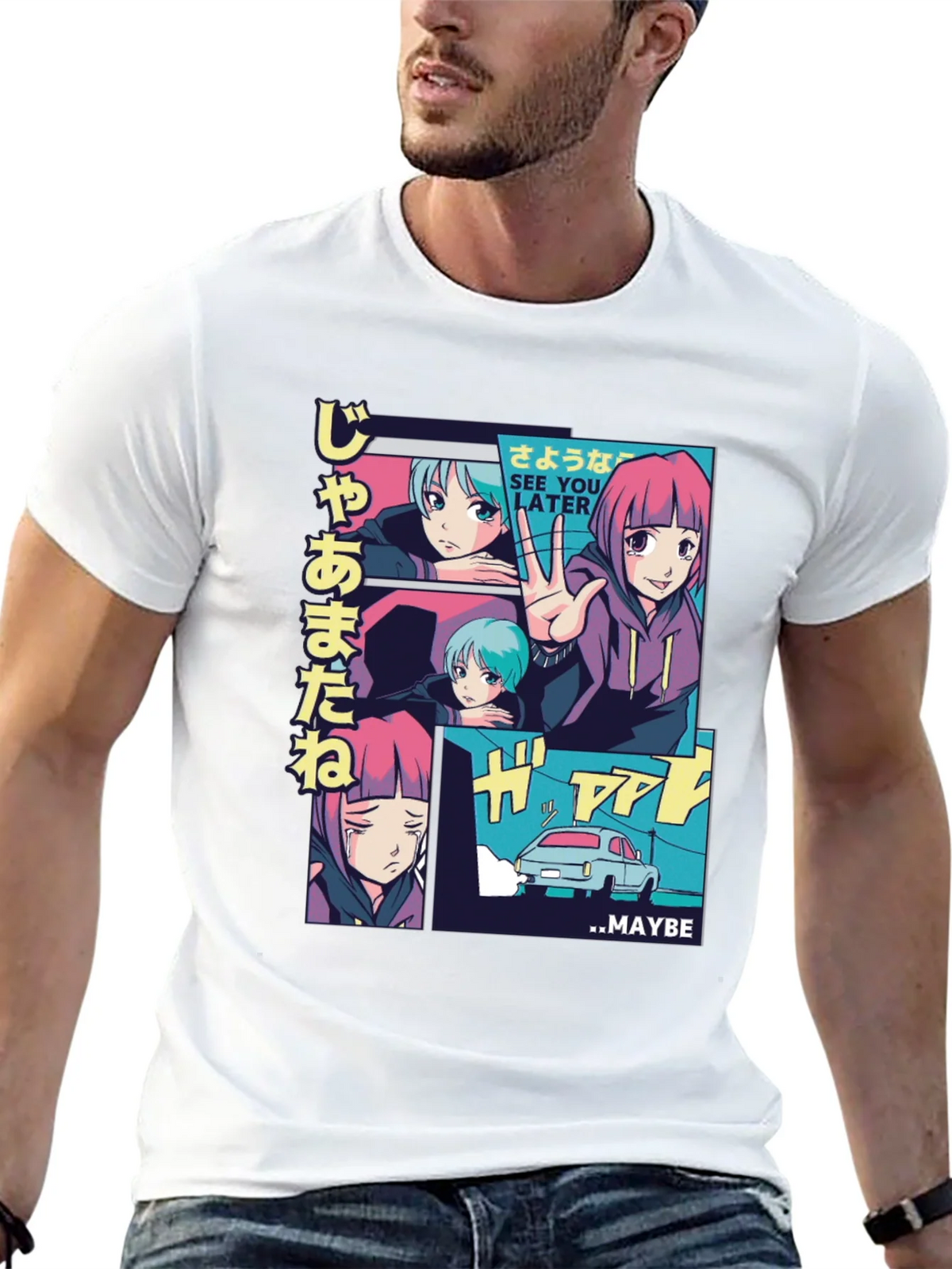 Anime Manga Style Graphic Tee product image 12