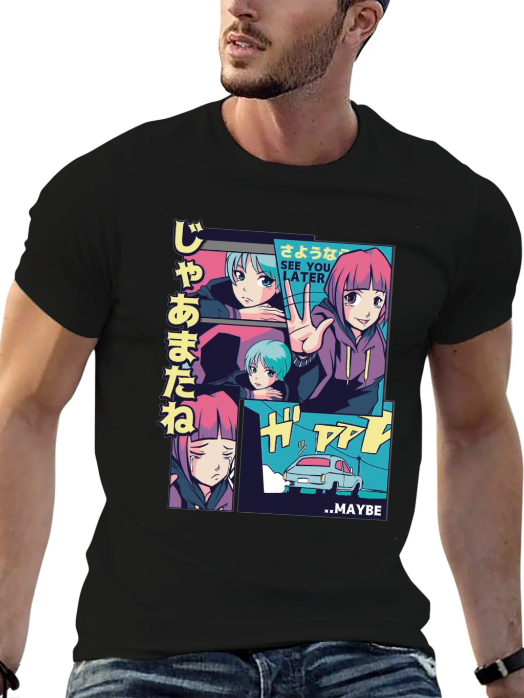 Anime Manga Style Graphic Tee product image 6