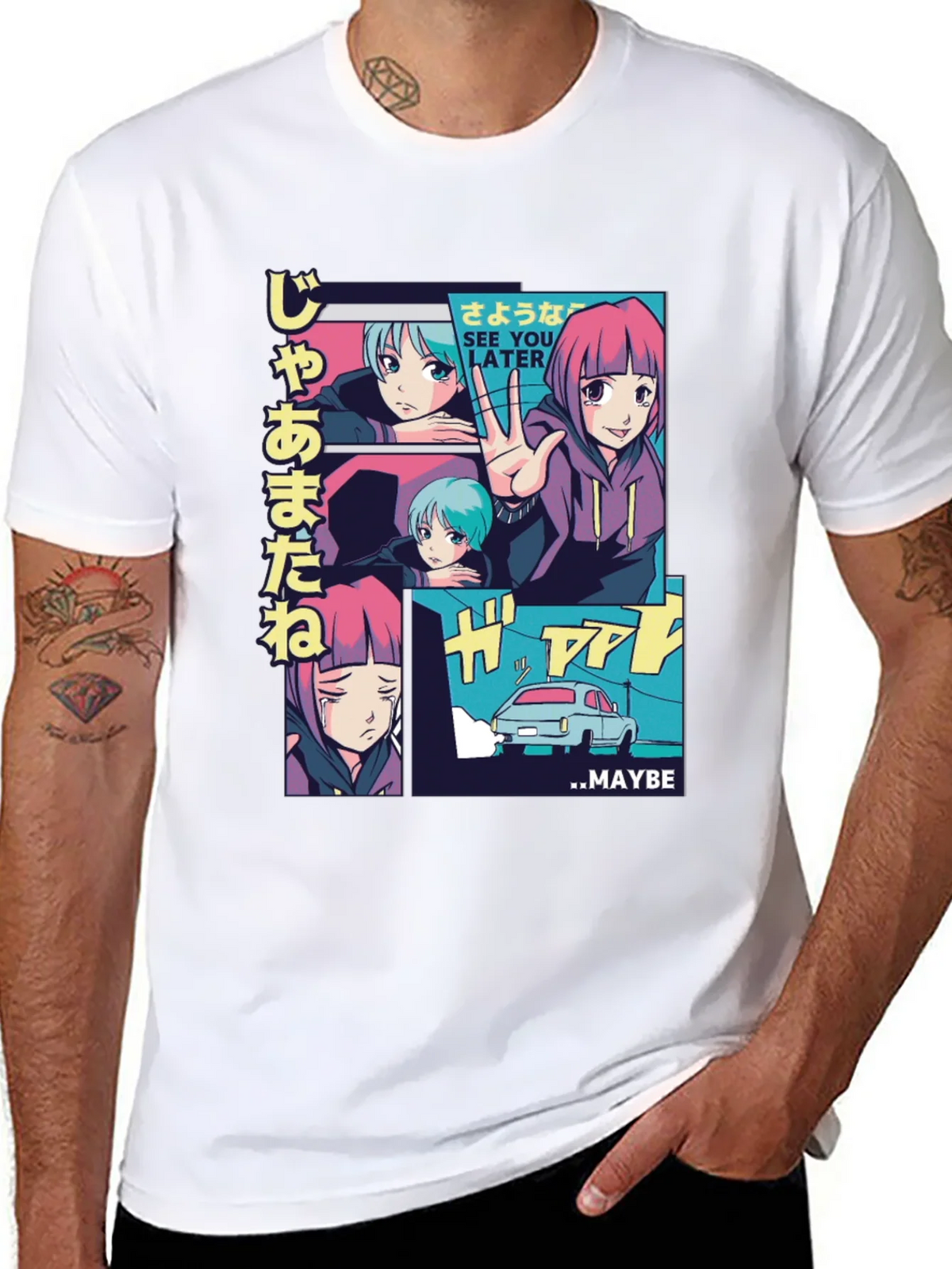 Anime Manga Style Graphic Tee product image 7