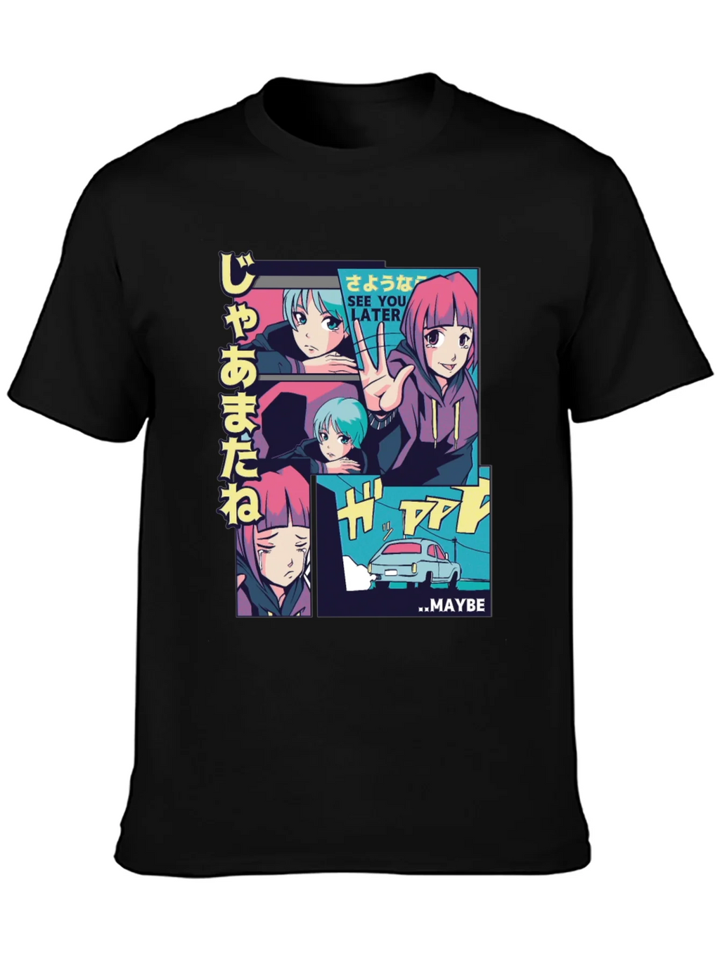 Anime Manga Style Graphic Tee product image 3