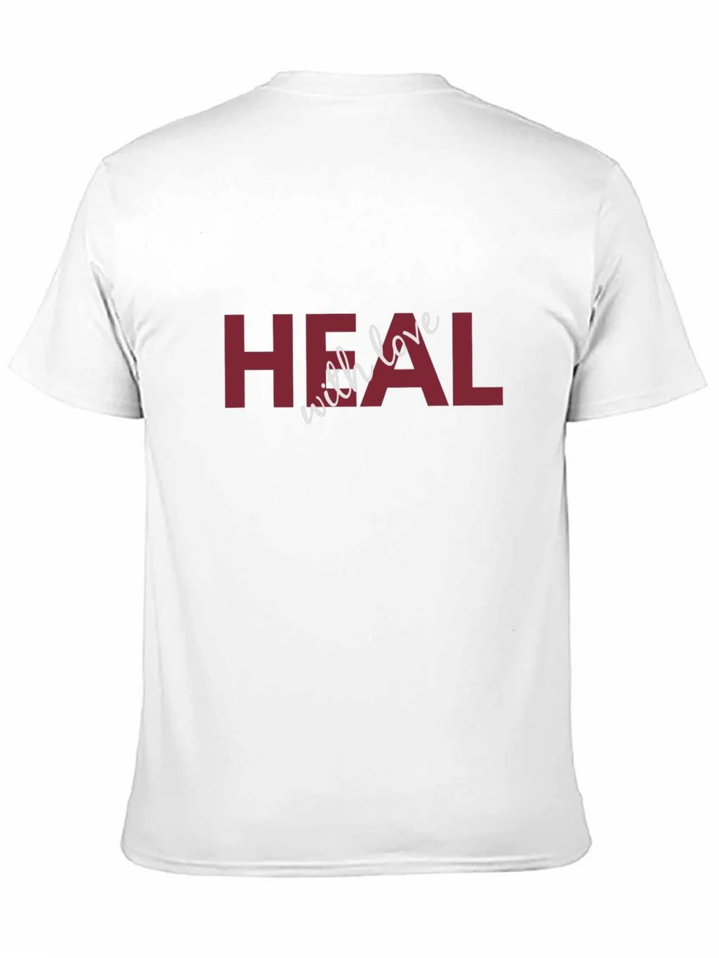 Heal with Love Graphic Black T-Shirt product image 10