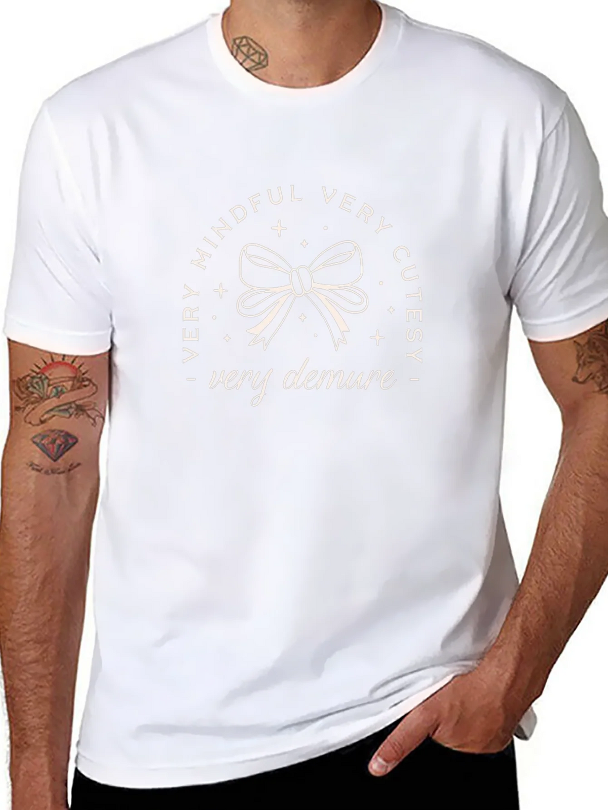 Mindful Cutesy Graphic Tee product image 7