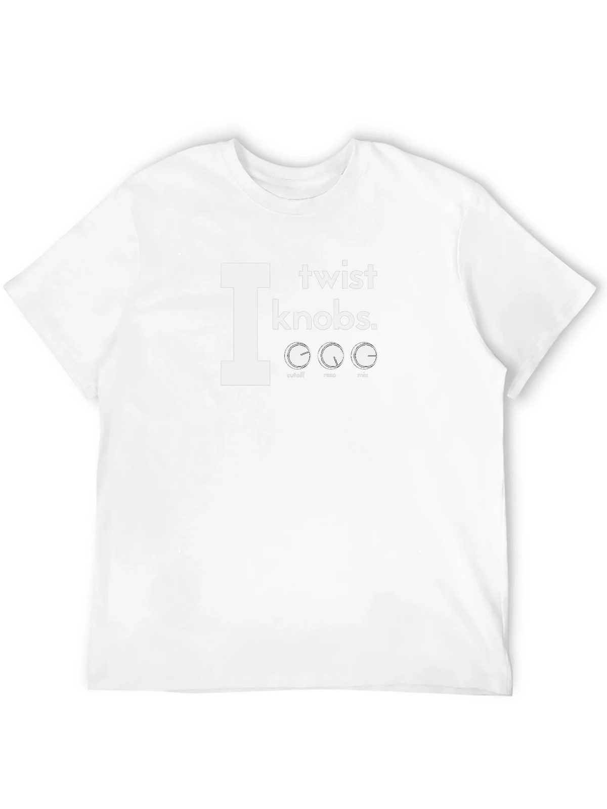 I Twist Knobs T-Shirt - Music Production Tee product image 11