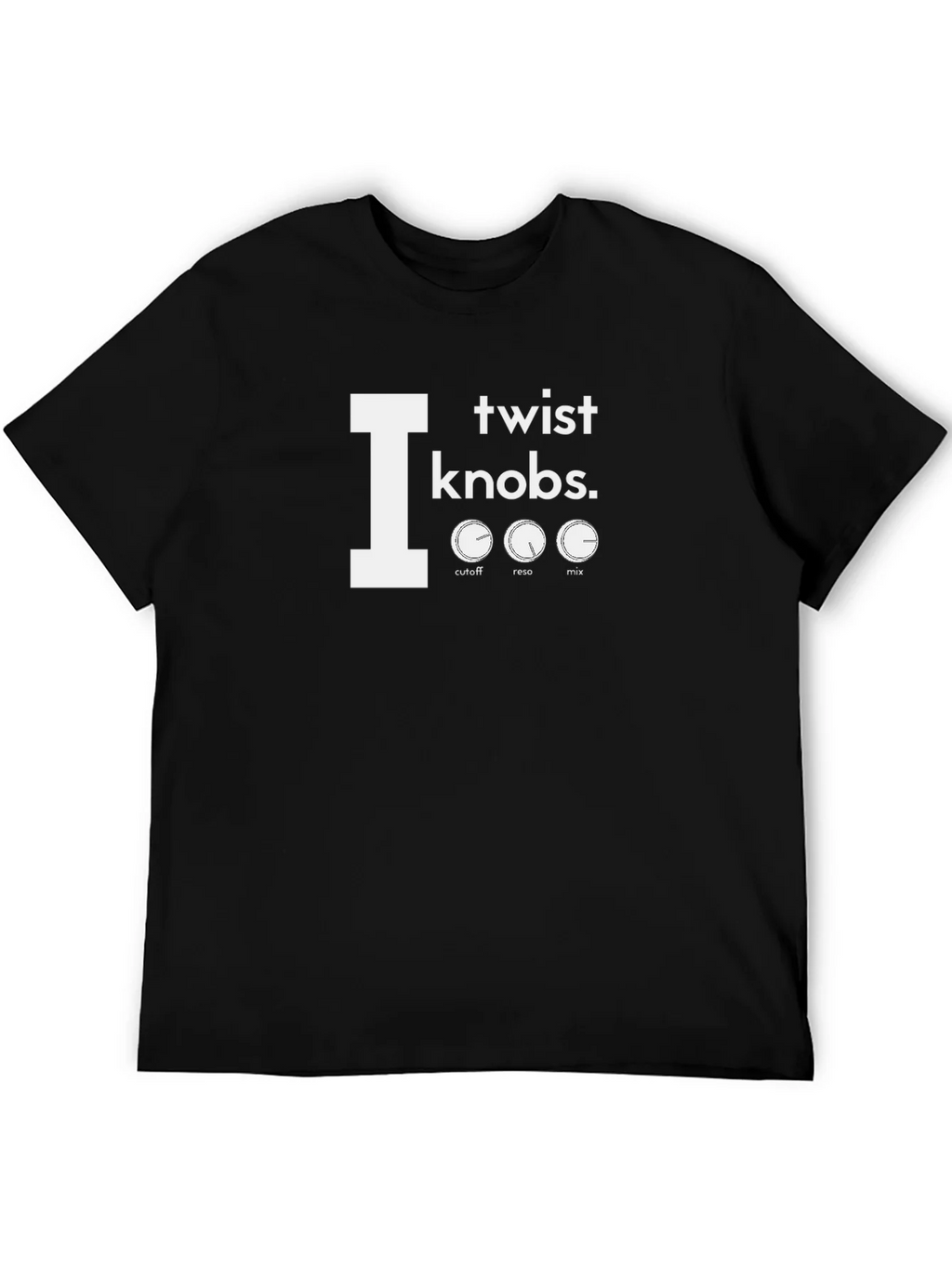 I Twist Knobs T-Shirt - Music Production Tee product image 5