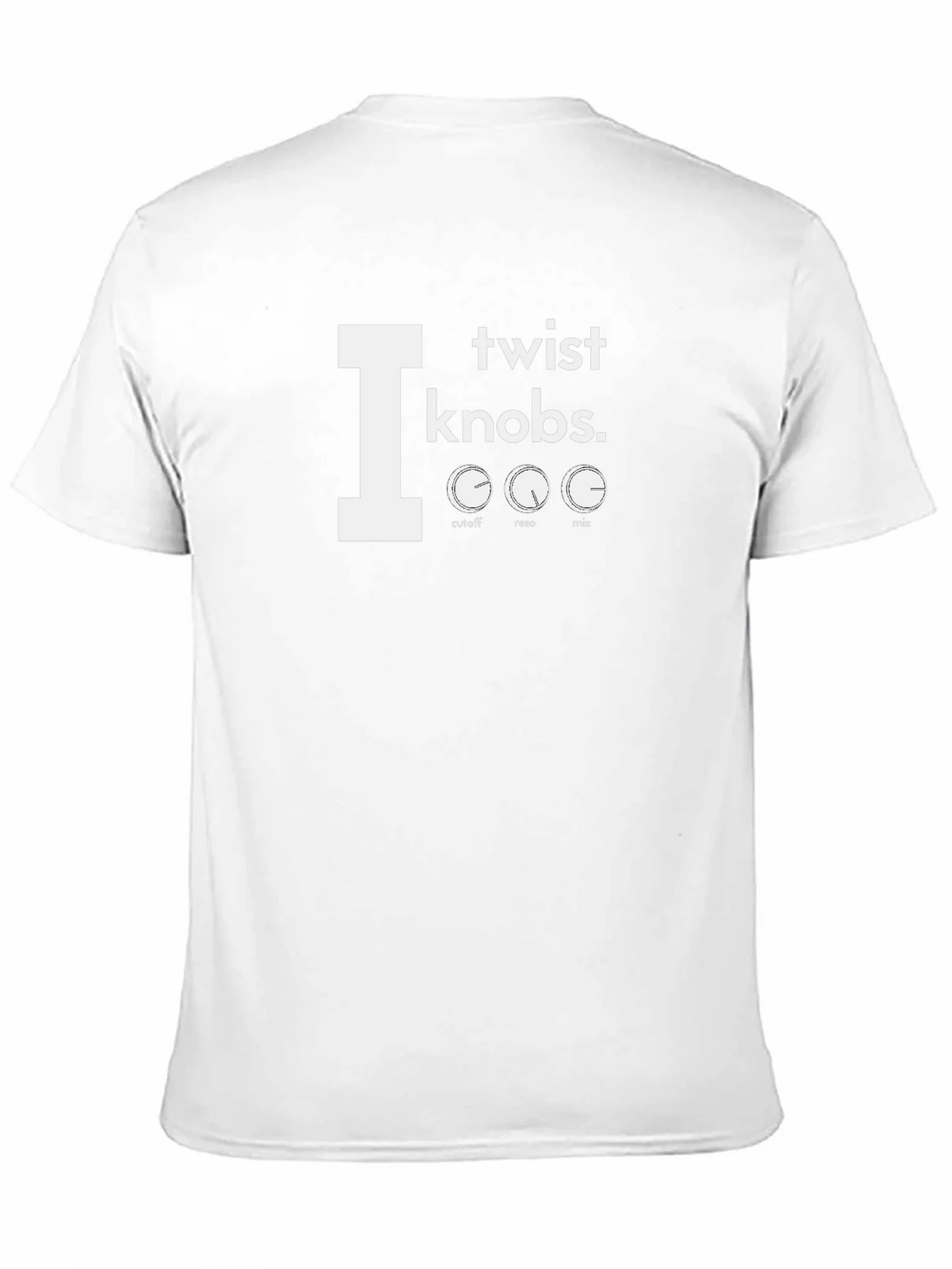 I Twist Knobs T-Shirt - Music Production Tee product image 10