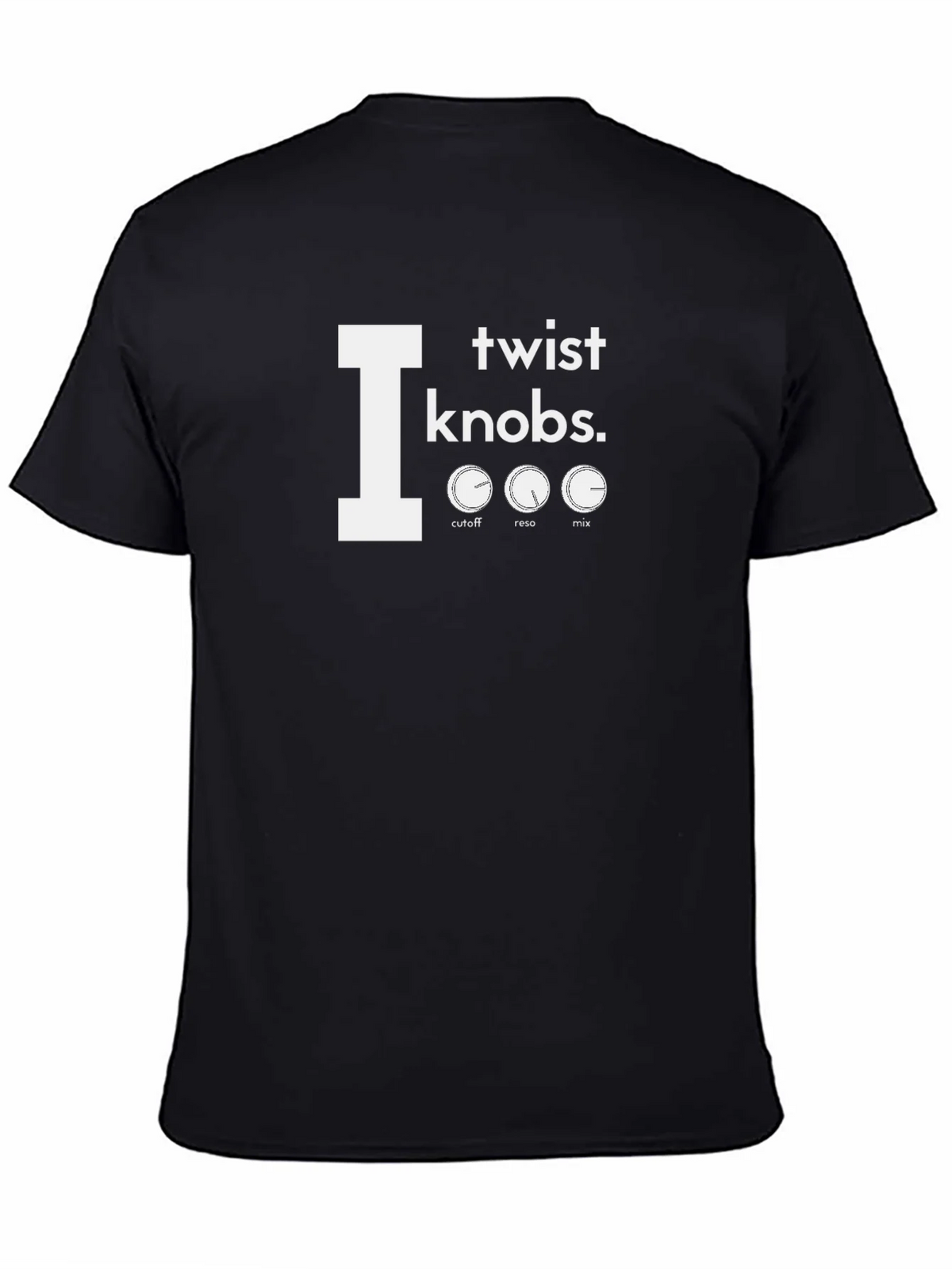 I Twist Knobs T-Shirt - Music Production Tee product image 4