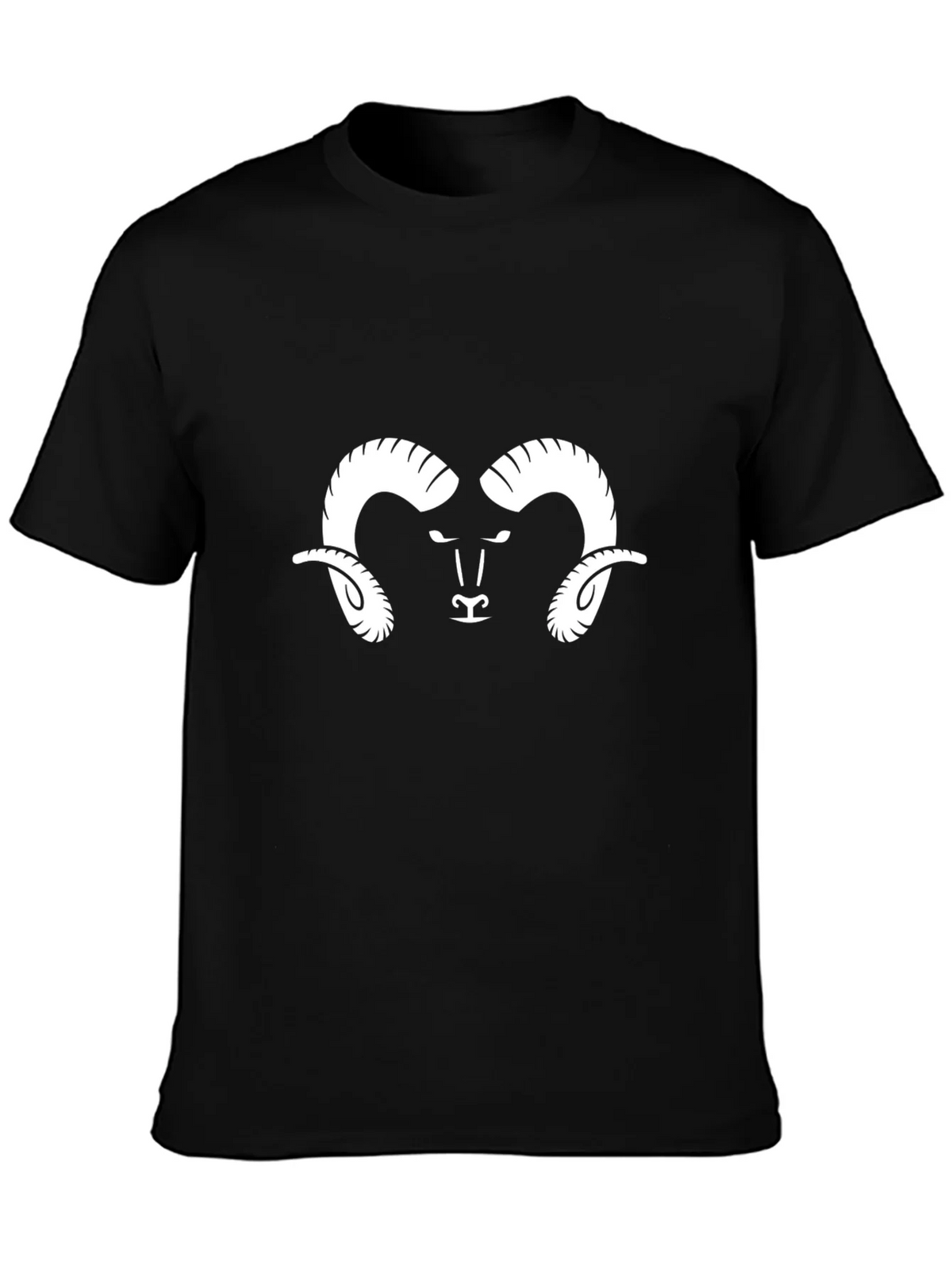 Ram Graphic Black T-Shirt product image 3