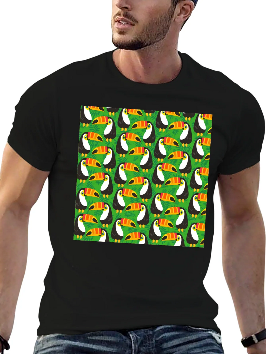 Fun Toucan Pattern T-Shirt product image 6