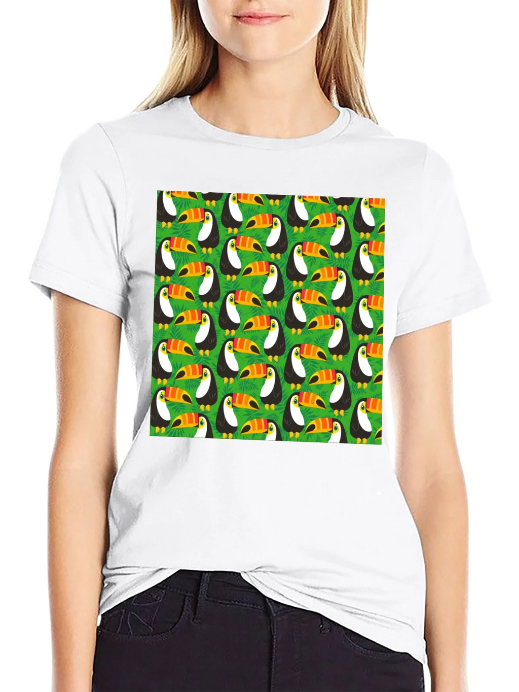 Fun Toucan Pattern T-Shirt product image 8