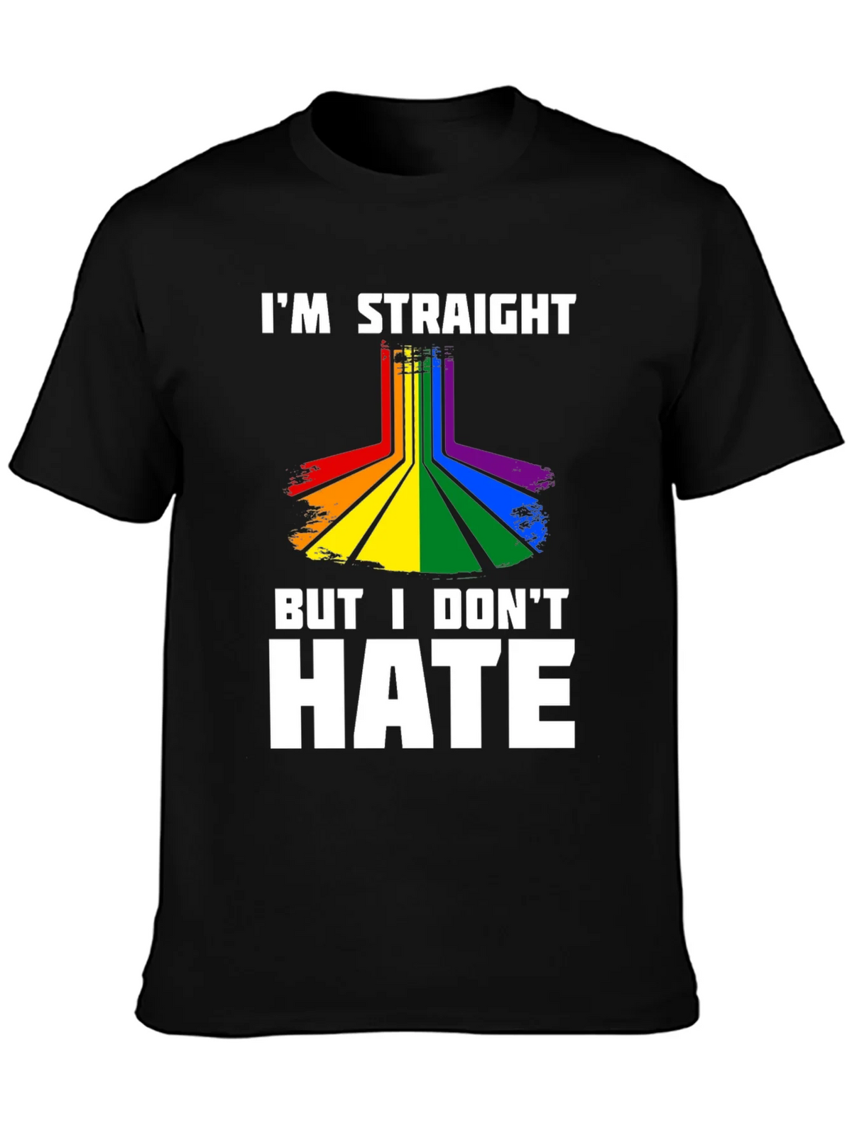 Im Straight But I Dont Hate Graphic Tee product image 3