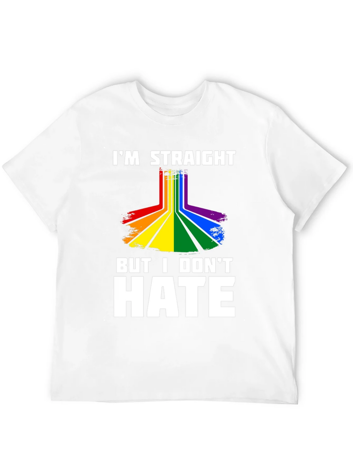 Im Straight But I Dont Hate Graphic Tee product image 11