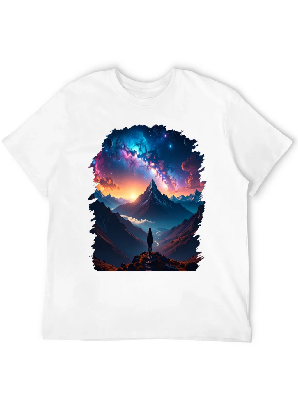Cosmic Mountain Adventure T-Shirt product image 11