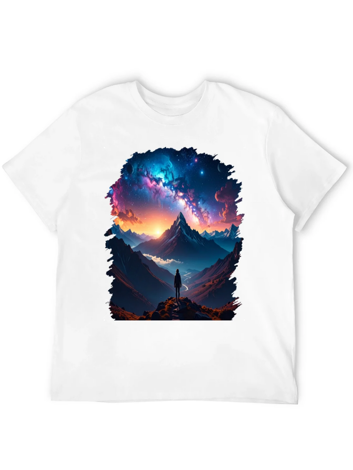 Cosmic Mountain Adventure T-Shirt product image 11