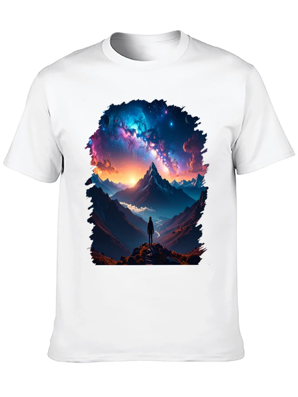 Cosmic Mountain Adventure T-Shirt product image 9