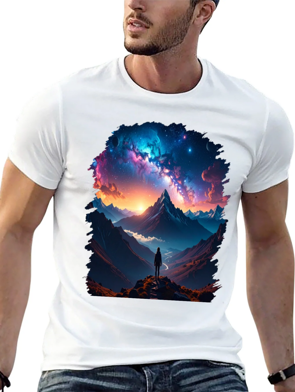Cosmic Mountain Adventure T-Shirt product image 12