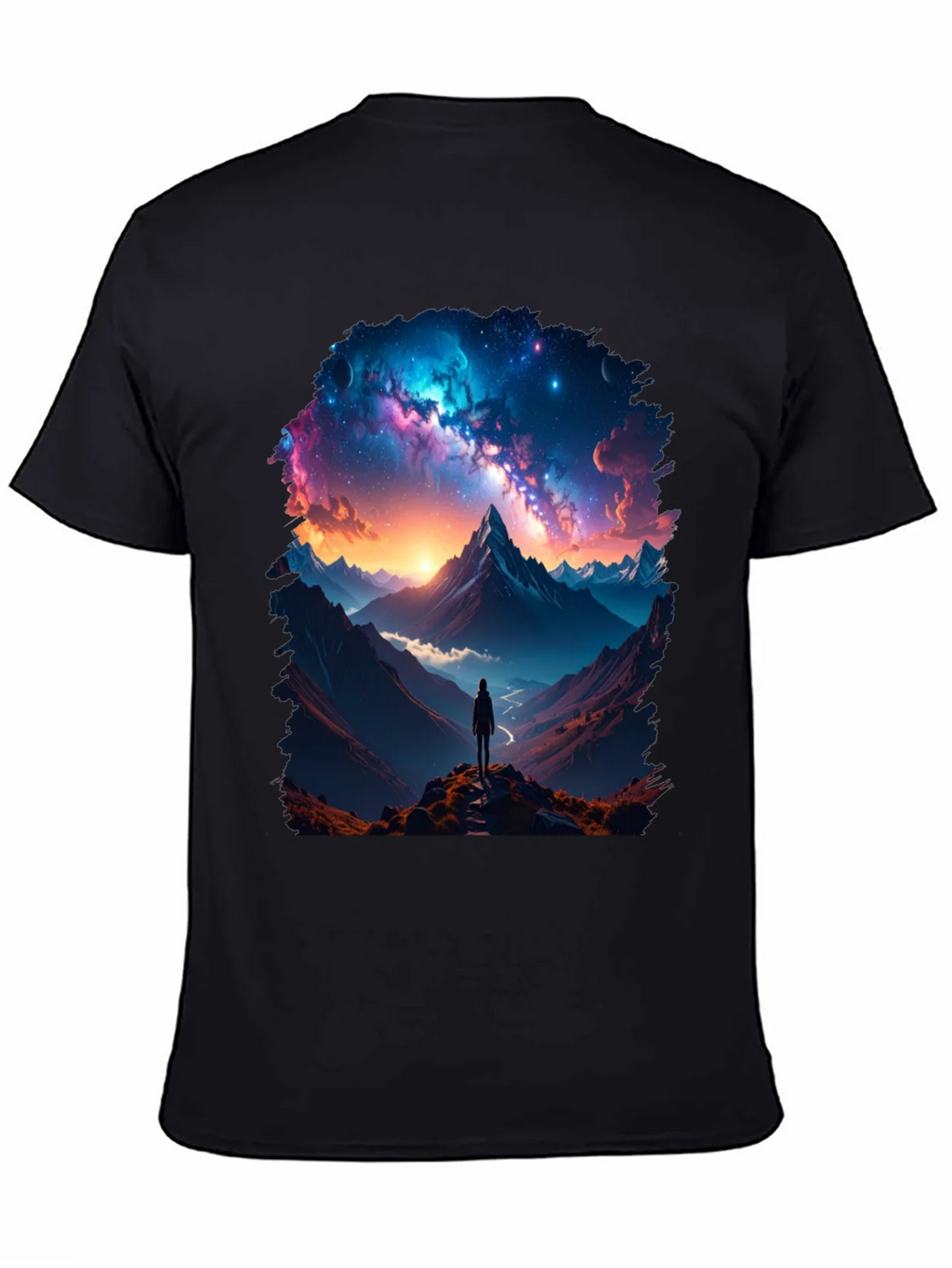 Cosmic Mountain Adventure T-Shirt product image 4