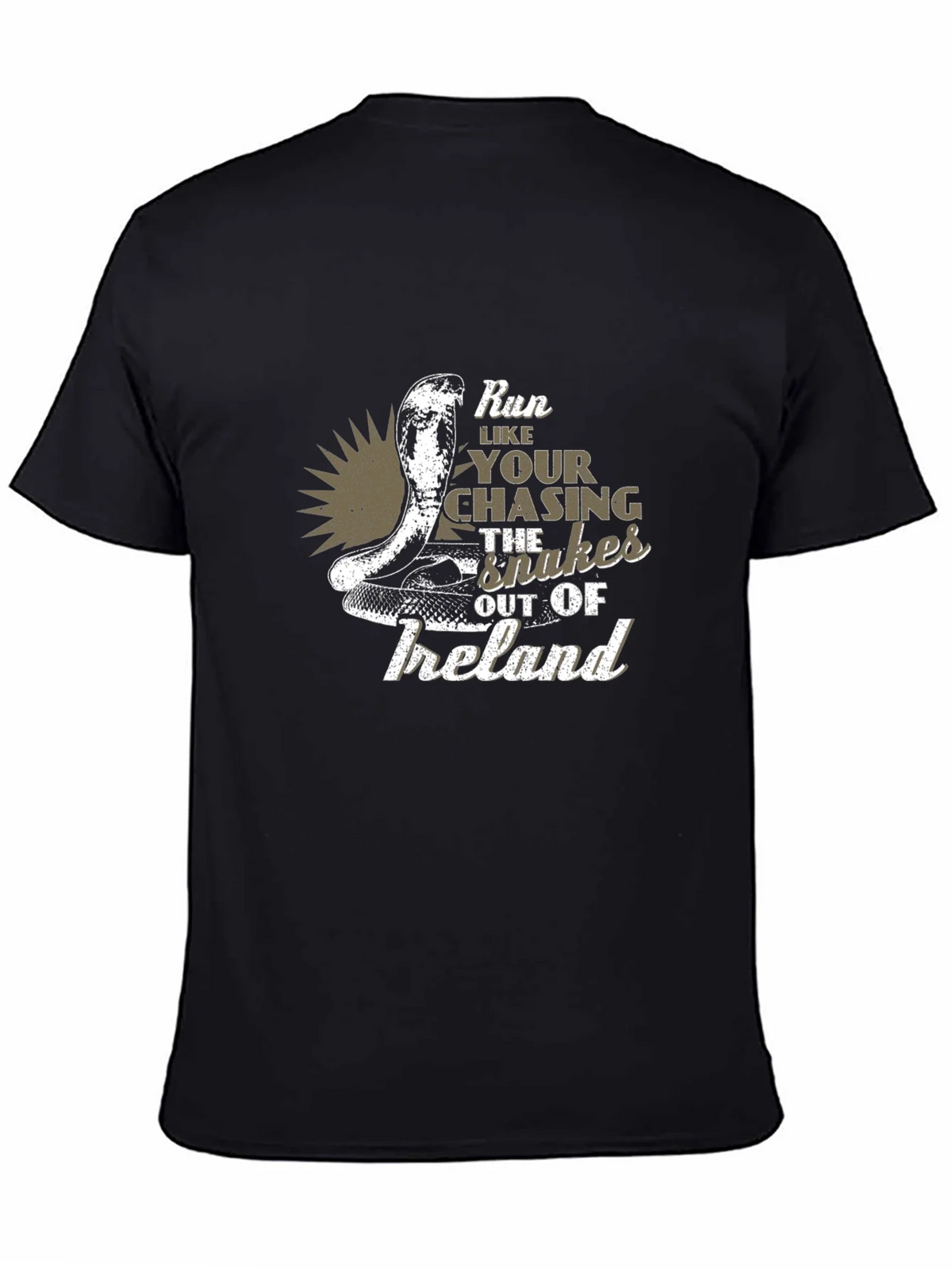 Run Like Youre Chasing Snakes T-Shirt product image 4
