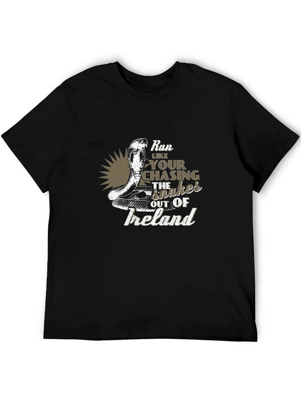Run Like Youre Chasing Snakes T-Shirt product image 5