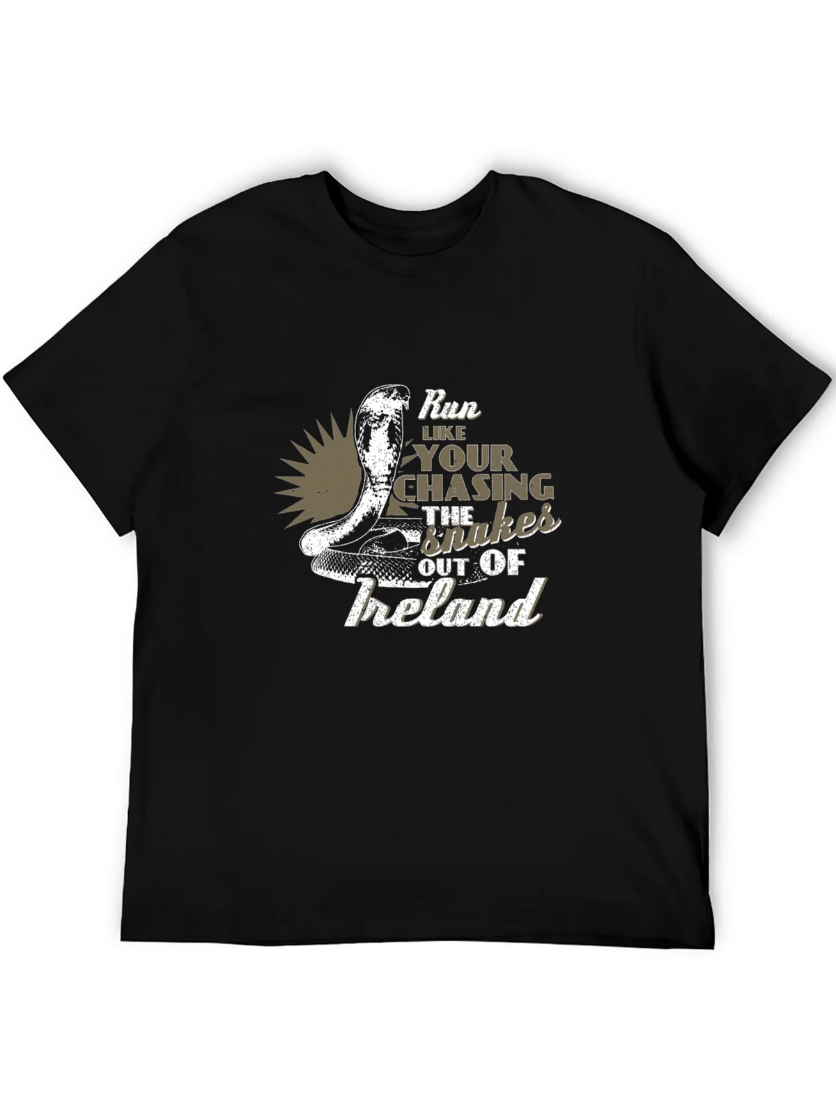 Run Like Youre Chasing Snakes T-Shirt product image 5